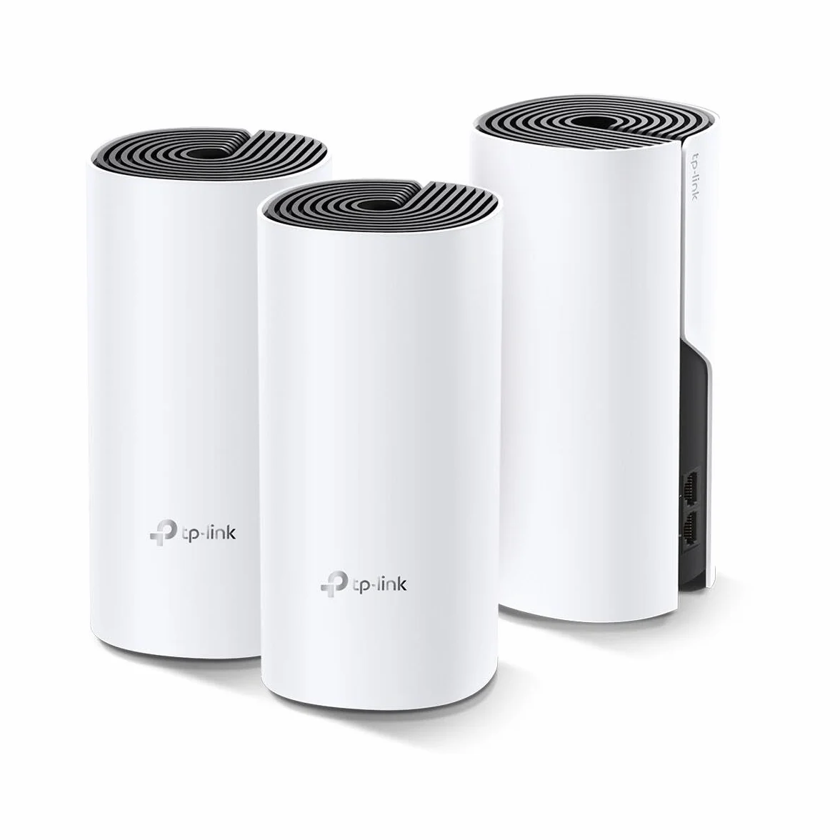 TP-Link Deco M4 (3-Pack) - Mesh Wi-Fi AC1200, Cobertura de hasta 370 m², se Adapta a Pisos y hogares de Varias Plantas, Modos de Trabajo múltiple, 2 x Puertos Gigabit por Unidad