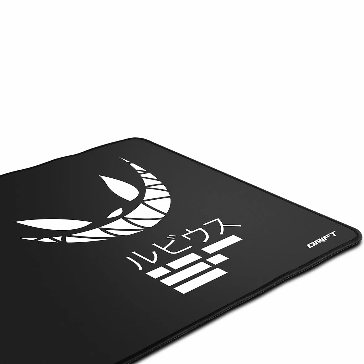 Drift Gaming MADKAT XL - Alfombrilla Gaming Oficial ElRubius, Superficie Extra Suave, Dimensiones 900X350x3mm, Base Antideslizante, Bordes cosidos, Color Negro