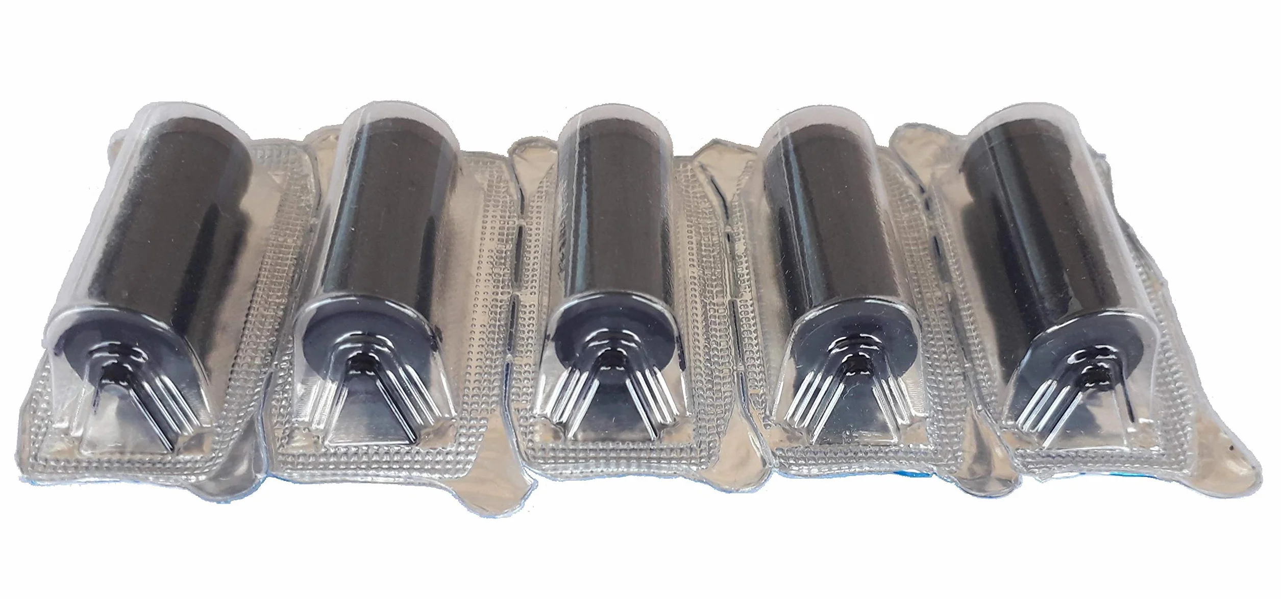 Rodillos de Tinta Negra para Etiquetadoras"Jolly" - Paquete de 5 Unidades