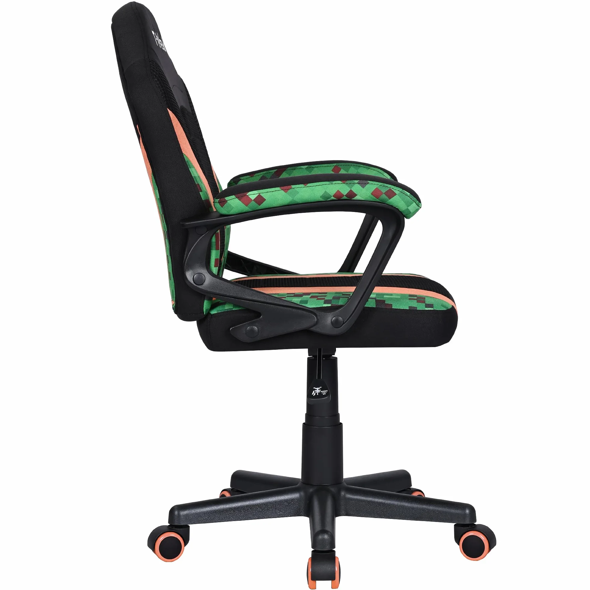 Silla Gaming Oficina Infantil de Tela giratoria ergonómica con Ruedas Brazos diseño Moderno sillón Gamer Ordenador