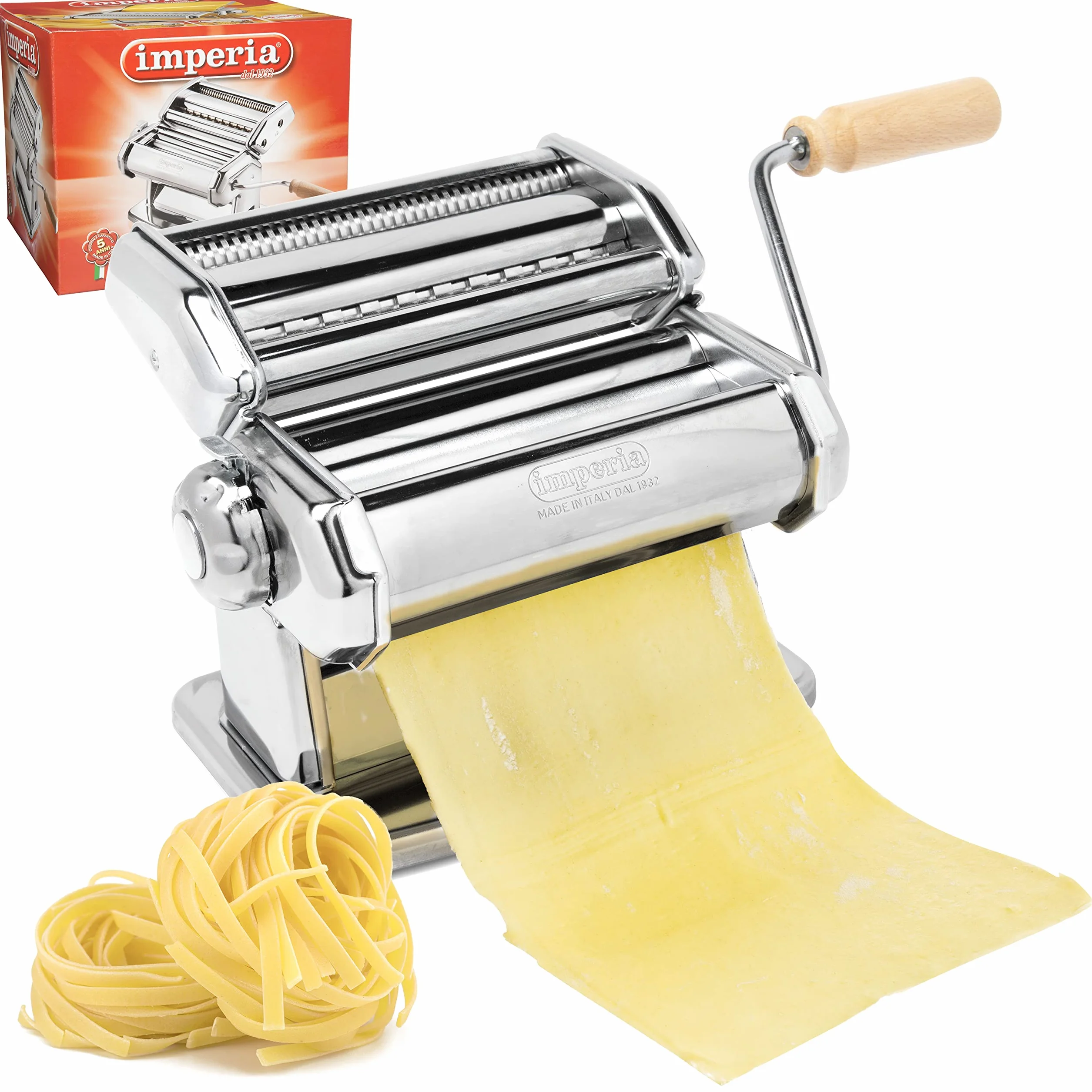 Imperia Sp150 Maquina Pasta Manual Plata 20.3 x 18.3 x 15.7 cm