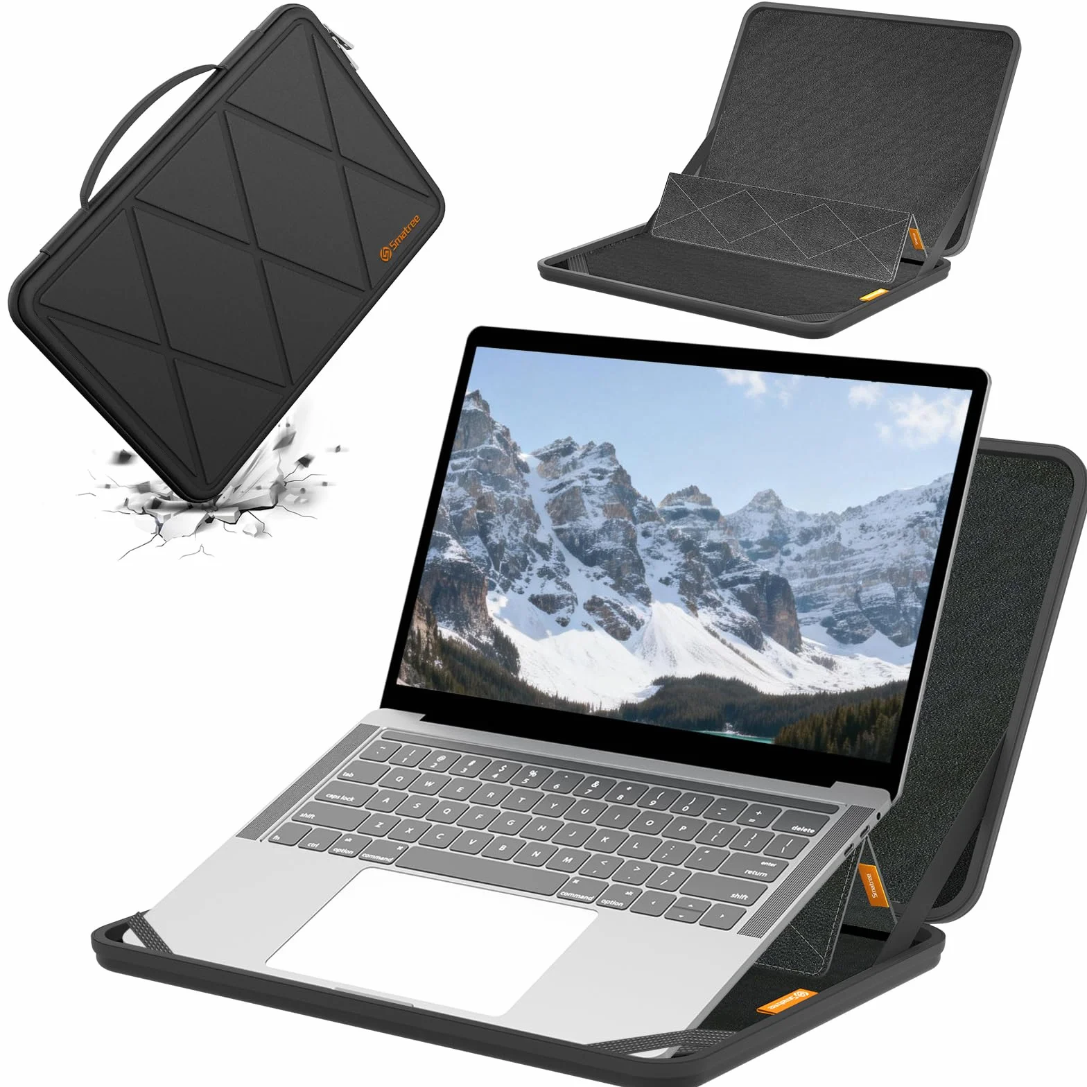 Smatree MS34T Protección rígida 13 Pulgadas Funda para portátil Compatible con Apple MacBook Air Retina/MacBook Pro 2020, para HP Chromebook x360 13b, para DELL Latitude, ASUS Zenbook Flip 13