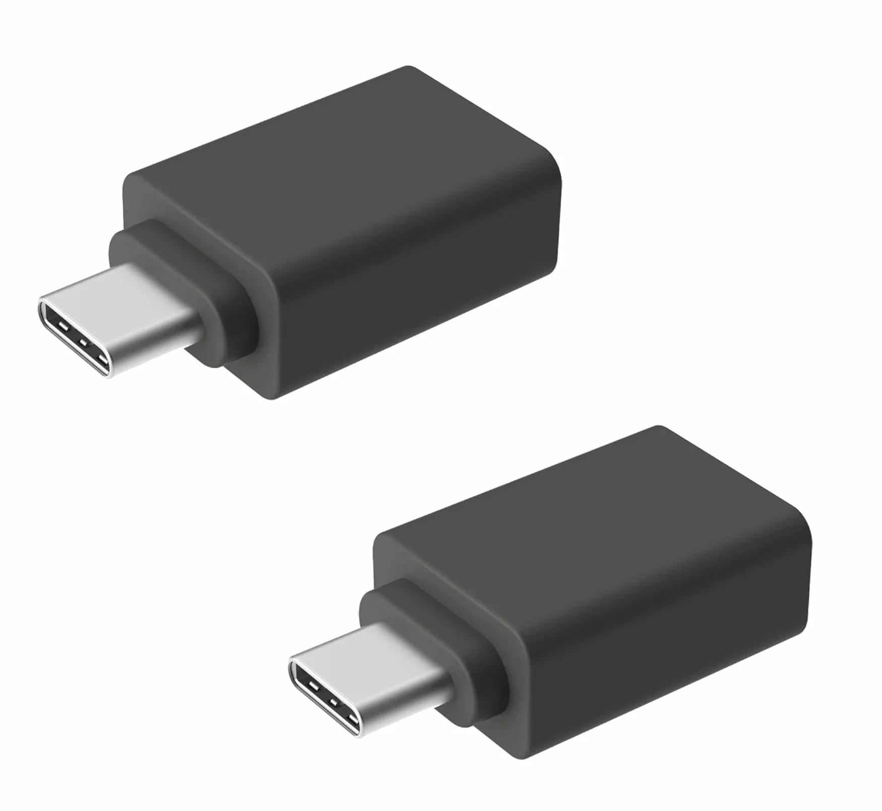 Convertidor adaptador USB-C a USB-A para MacBook, PC, Android, iPhone, receptor dongle, teclado, mouse, cámara web, transferencia de archivos de cámara, disco duro portátil, impresora, altavoz