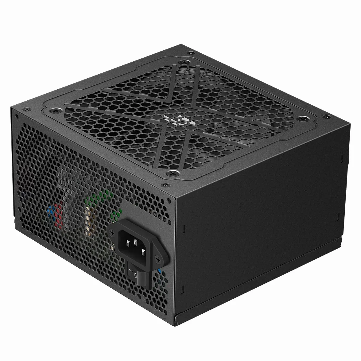 GAMEMAX MAX P750B 750W | 80 Plus Bronce | ATX 3.1. Fuente no Modular 200-240V CA (230V UE), sin RGB. Compatible con RTX 40/50 y gabinetes PC.