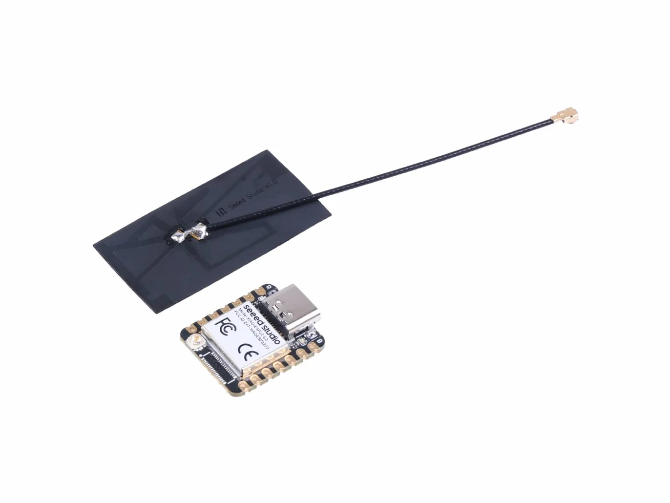 Seeed Studio XIAO ESP32S3-2.4GHz Wi-Fi, BLE 5.0, doble núcleo, carga de batería, eficiencia energética e interfaz enriquecida, ideal para hogares inteligentes, IoT, dispositivos portátiles, robótica..