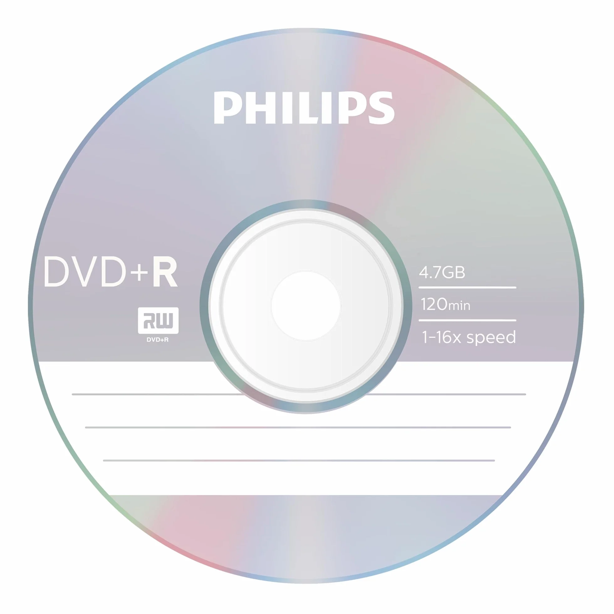 Philips Dvd + R De 4,7 Gb / 120 Min / 16X Tarrina (100 Disc)
