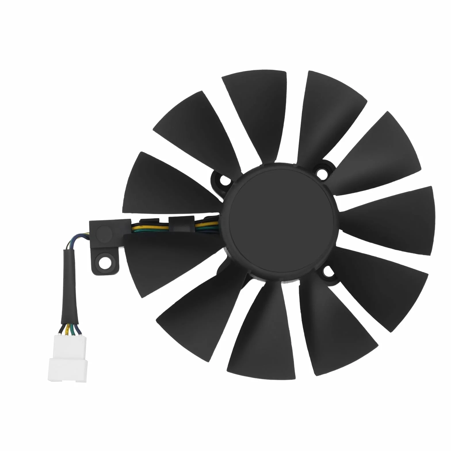 OTOTEC Ventilador Refrigeración Tarjetas Gráficas PLD09210S12HH Ventilador Tarjetas Video Compatible con ASUS Strix R9 390X 390 RX480 GTX 980Ti 1060 1070 1080 Tarjeta Gráfica 12 V/0,4 A