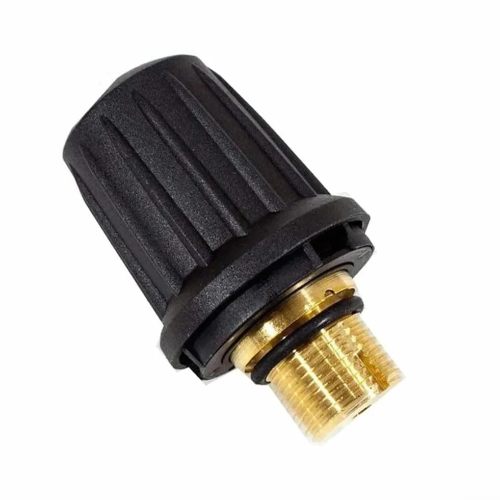 Tapa de tanque de latón para limpiador de vapor para Karcher SC1 SC2 SC2D CTK10, cubierta de válvula de seguridad con sellado superior, tapa de metal resistente a la corrosión, fácil de instalar