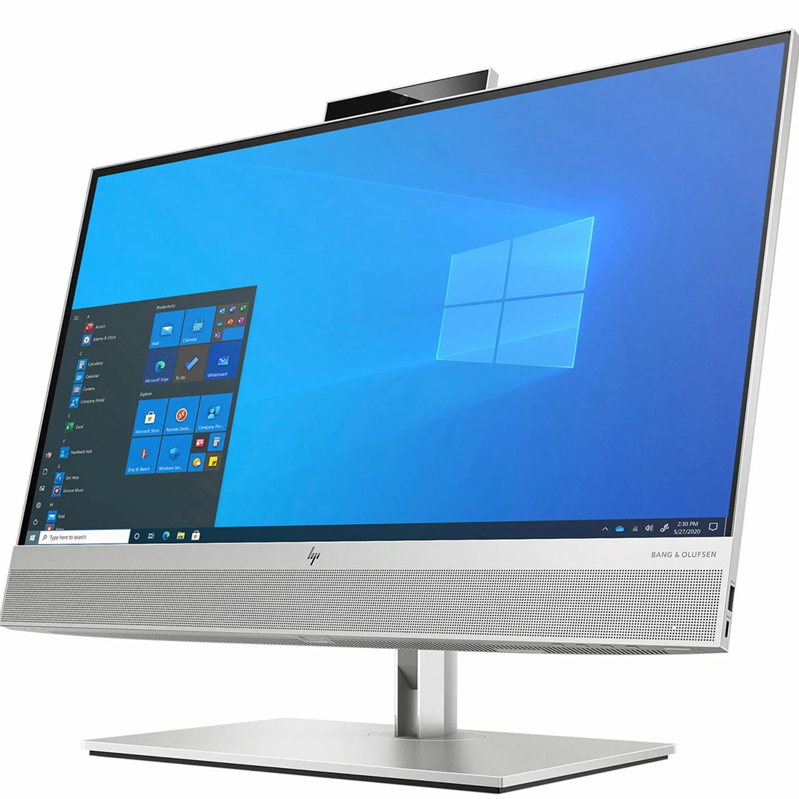HP All in One - Ordenador de sobremesa EliteOne 800 G6, pantalla de 23,8 pulgadas Full HD, procesador i5-10400, memoria RAM de 16 GB, disco SSD de 256 GB NVMe, Webcam, Win 11 Pro (reacondicionado)