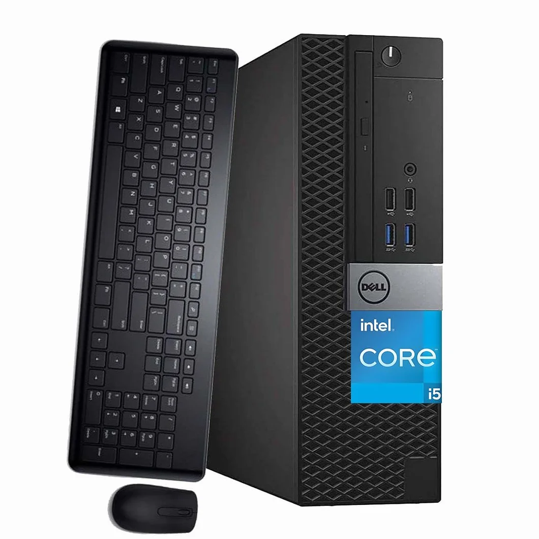 Dell Optiplex 3040 SFF - Ordenador de sobremesa (Intel Core i5-6500, 8 GB de RAM, 256 GB SSD, WiFi, Bluetooth, teclado QWERTY, Windows 11 Pro (reacondicionado)