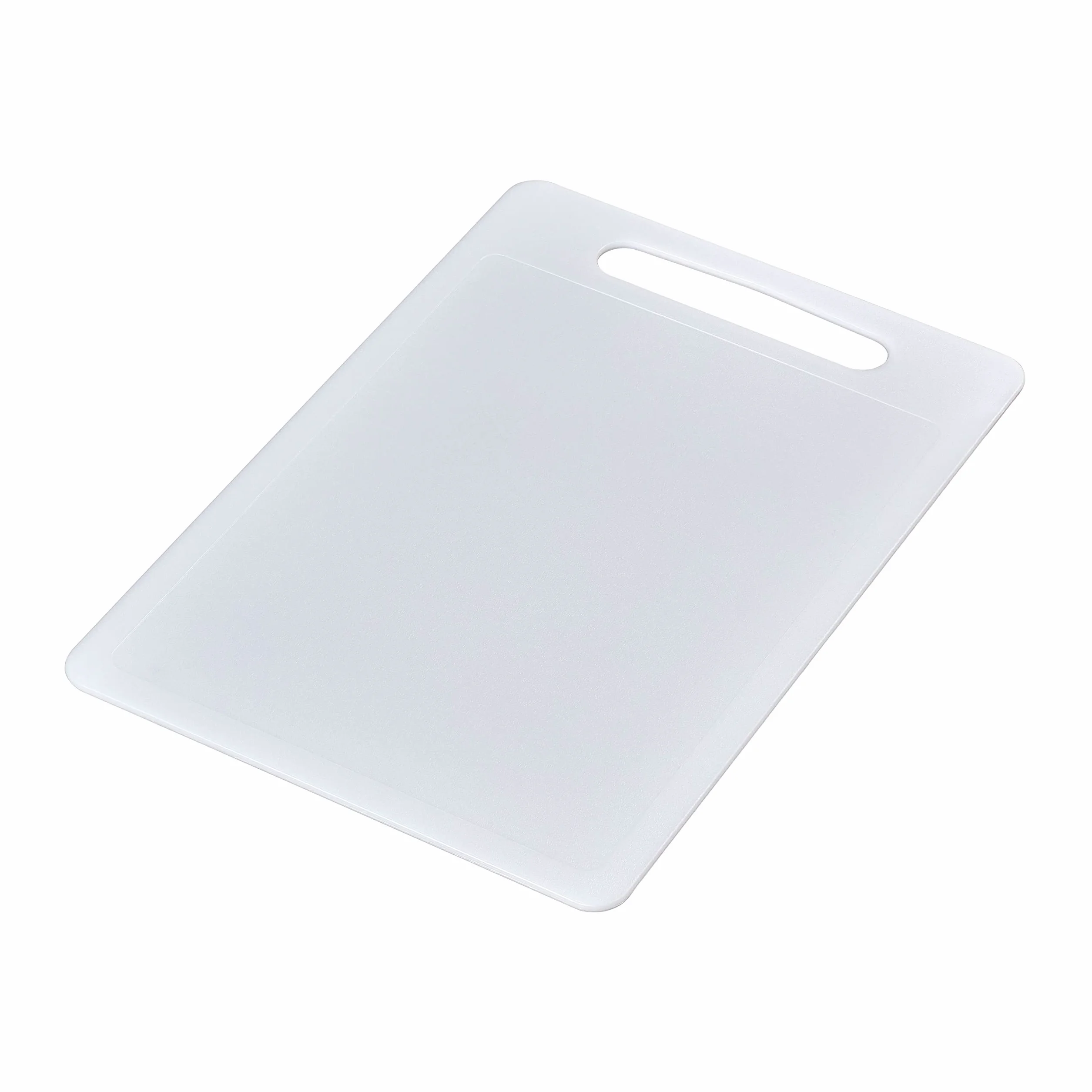 Chef Aid Tabla de cortar grande polietileno blanco 40x30x0,4 cm antideslizante apta lavavajillas
