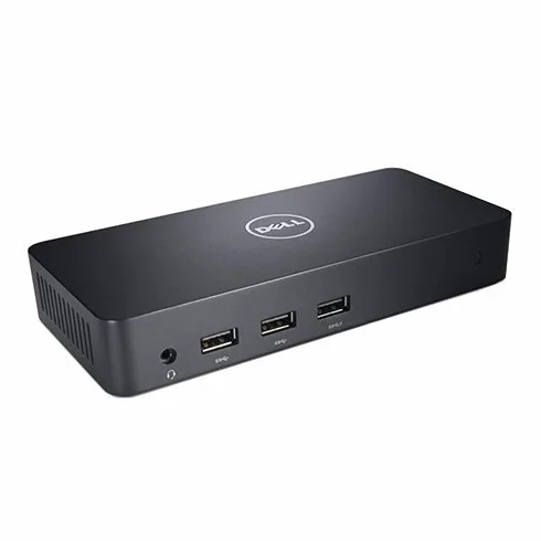 DELL D3100 - Base de Carga Universal con Triple Pantalla USB 3.0 (reacondicionamiento Certificado)