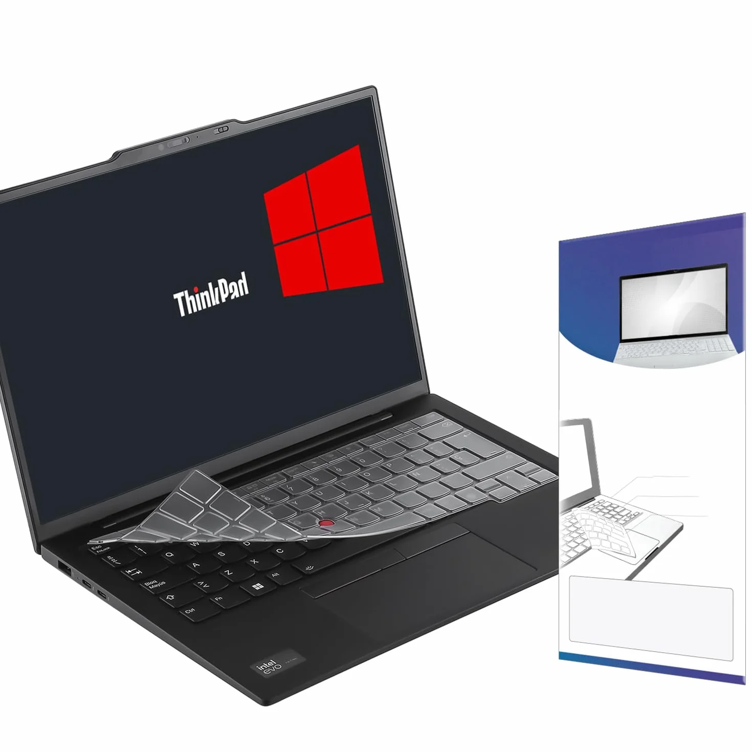 Funda protectora para teclado ThinkPad T14 Gen 5/T14s Gen 6/T14s Gen 5/T14P Gen 2/P14s Gen 5/L14 Gen 5, versión 2024~2025 Lenovo de 14 pulgadas