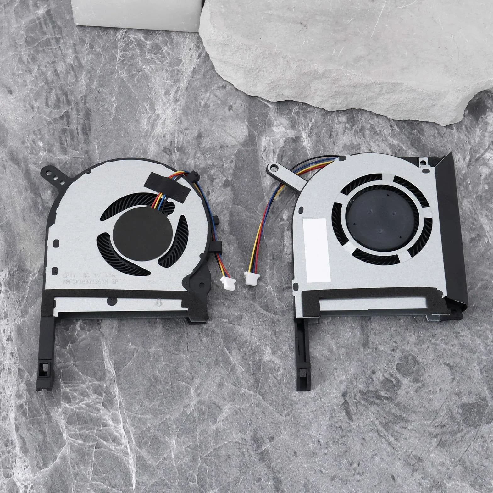1 Par de Ventiladores de Refrigeración para CPU Y GPU Compatibles con ASUS TUF FX505DT FX505 FX505DD FX95 FX705DU FX705DD FX705DT FX95G Y FX86.