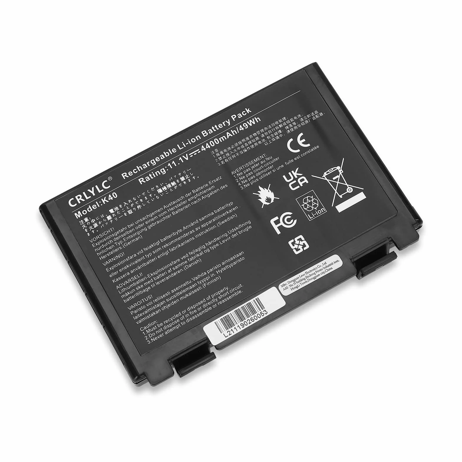 A32-F82 A32-F52 batería de para Portátil ASUS X5C K40 K40IJ K40IN K50 K50AB K50AE K50AF K50ID K50IE K50IJ K50C K50I K50IJ K50IN K61IC K70 K70I K70IJ K70IO L0690L6 L0A2016 X70 X5DIJ X5A X5DC