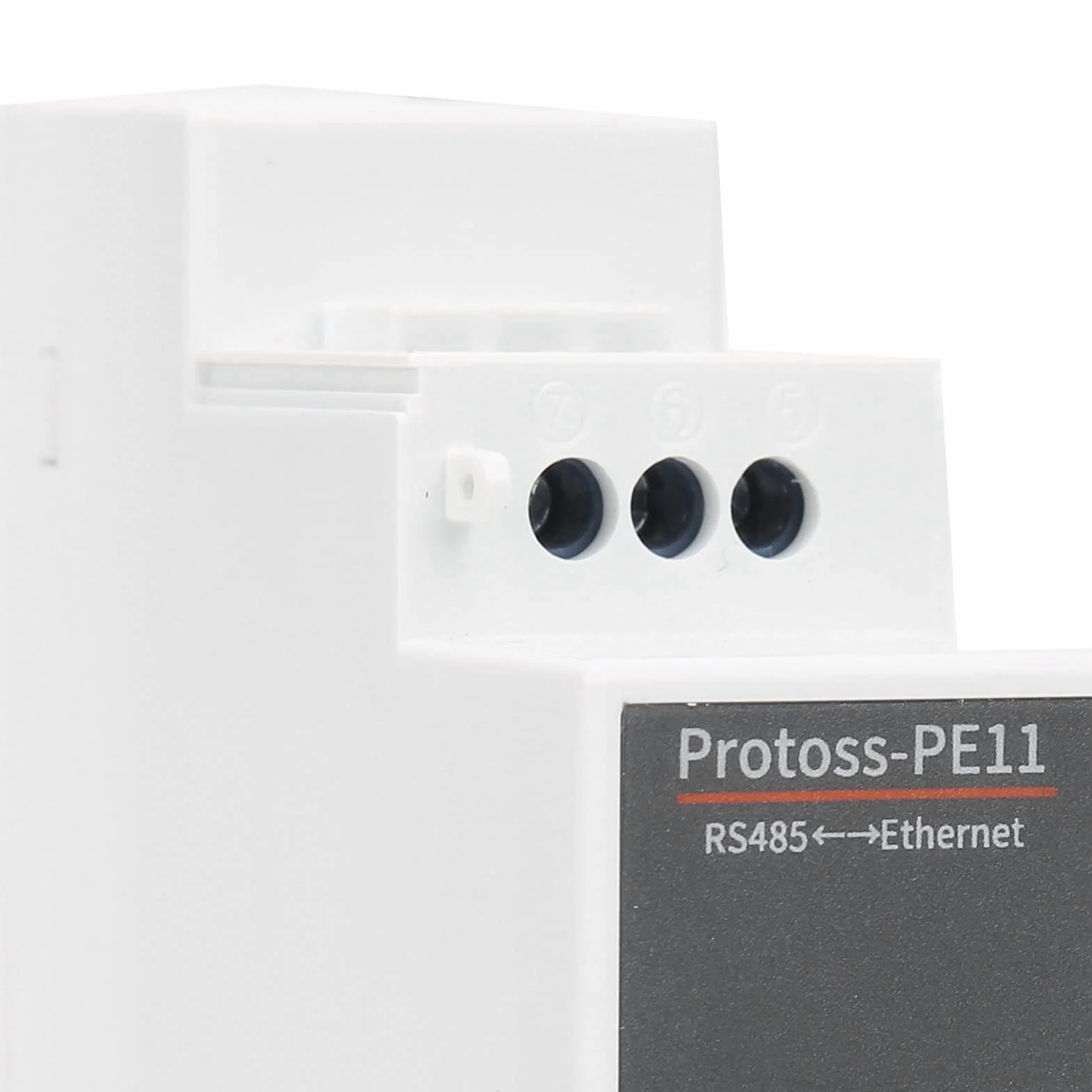 Montaje en riel de RS485 a Servidor Serie Ethernet PE11‑H Enrutador de Servidor Serie RS485 a Ethernet 100-240 V CA PE11-H para FreeRTOS