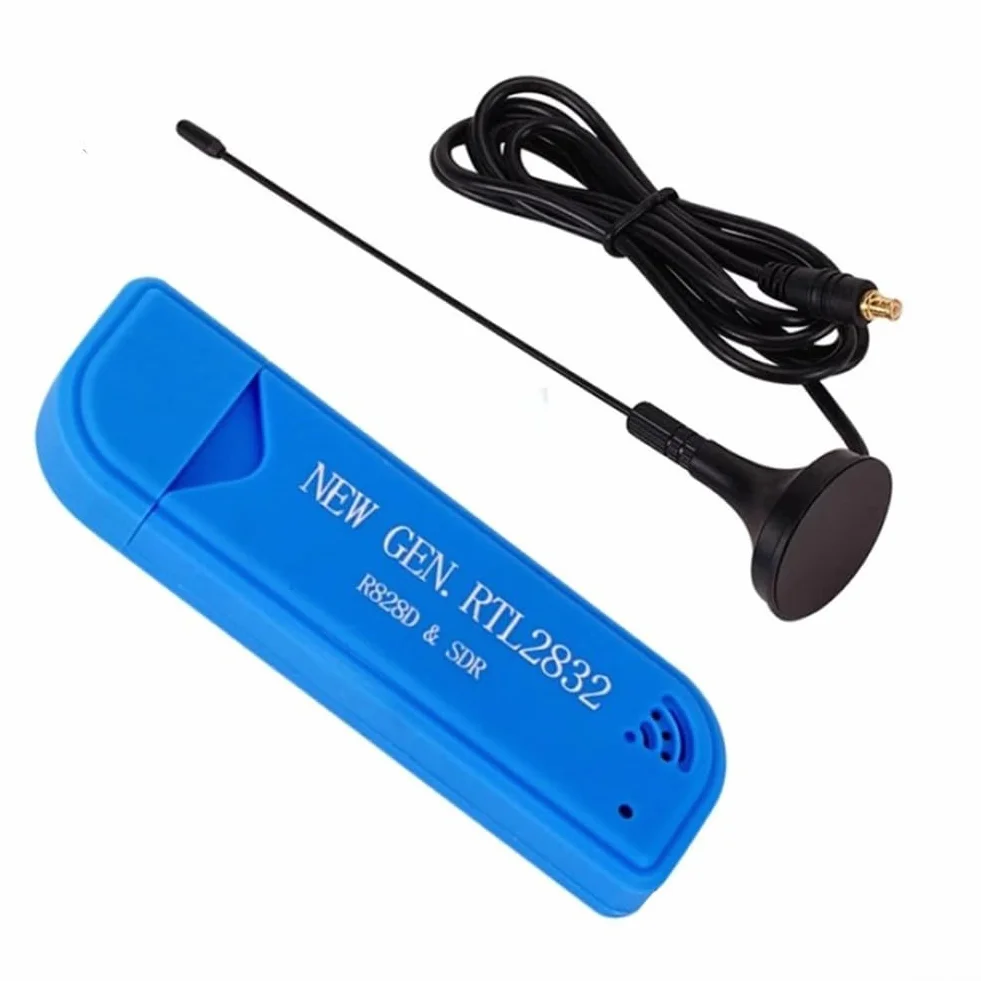 Sintonizador de TV digital, RTL2832U y R828D USB2 0, receptor dongle de TV, amplio rango de frecuencia de funcionamiento, múltiples modos de recepción