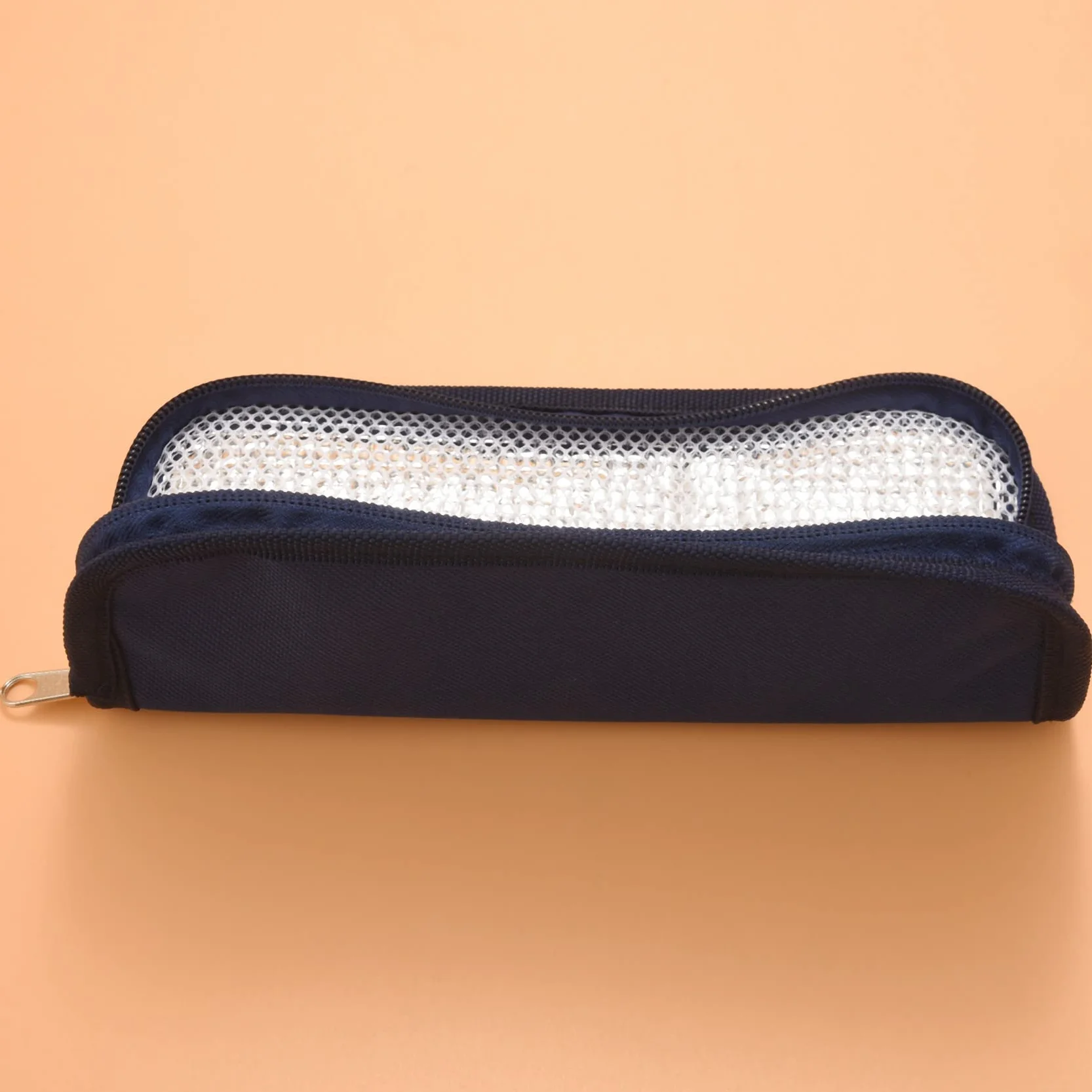 Enfriador de Insulina Estuche Viaje Organizador Medicamentos Diabéticos Bolsa Azul Marino