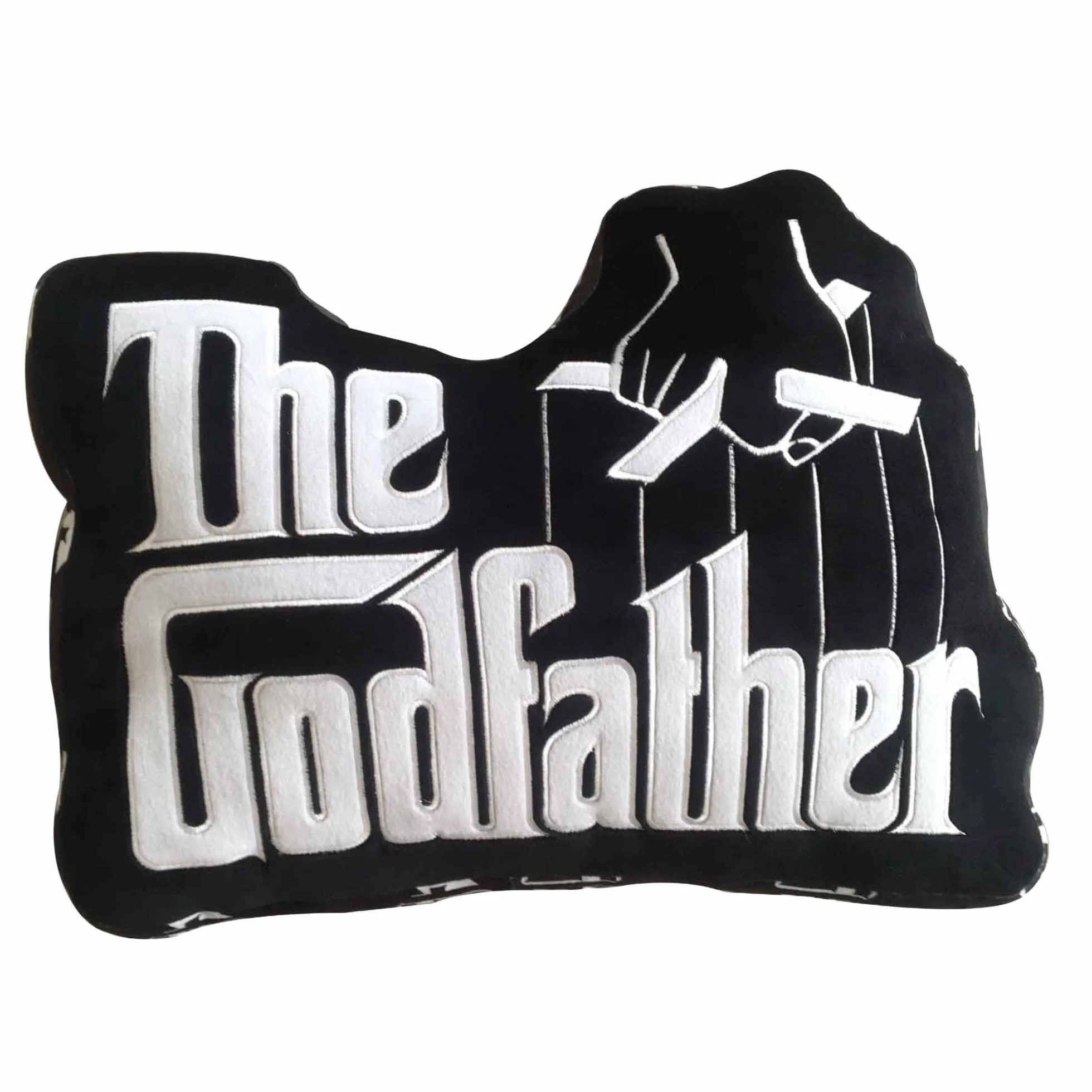 Cojín con Logo de Le Parrain – Cojín cómodo y Agradable de apretar – Diseño: Logotipo del Parrino – Regalo para Fan y Apasionado Dimensiones 40 cm x 40 cm