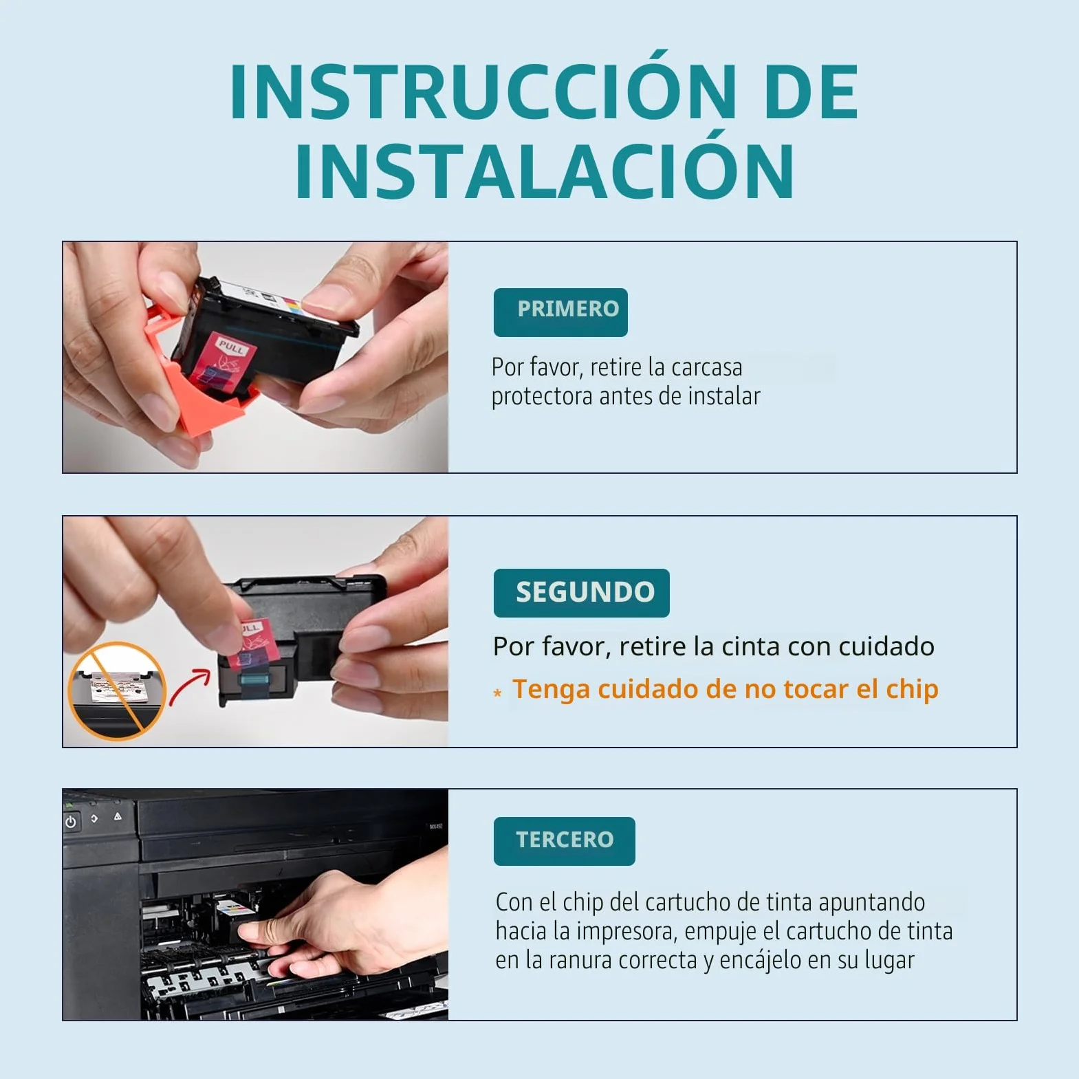 ZIPRINT 302XL 302 XL Cartuchos Remanufacturado para Tinta HP 302, Negro y Tricolor, Compatible con HP Envy 4525 4520 DeskJet 3630 3636 2130 3639 Officejet 3830 3831（2-Pack）