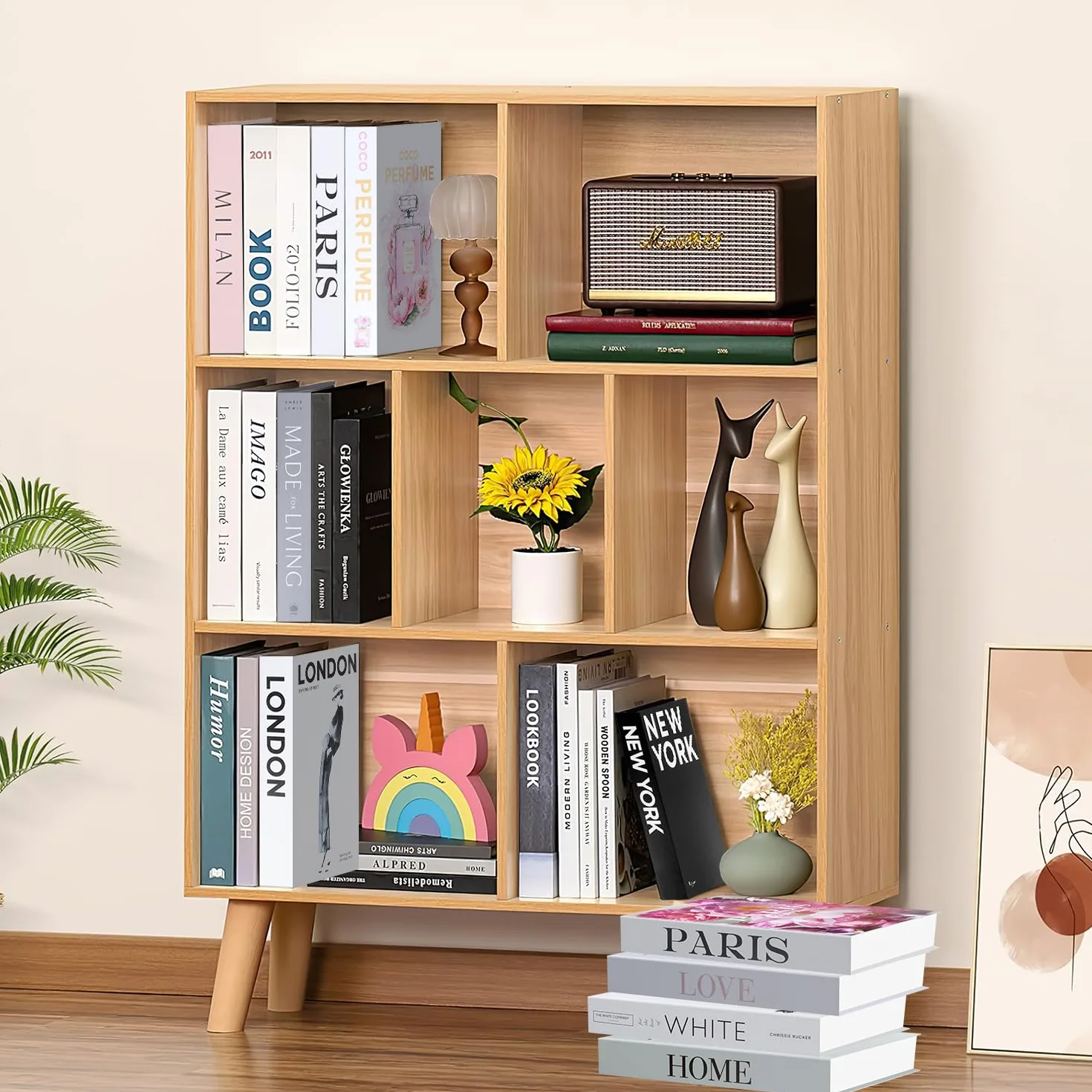 Libros Decorativos Falsos Juego de 3 Plegables Decoracion Estanteria Mesa Cafe Hogar
