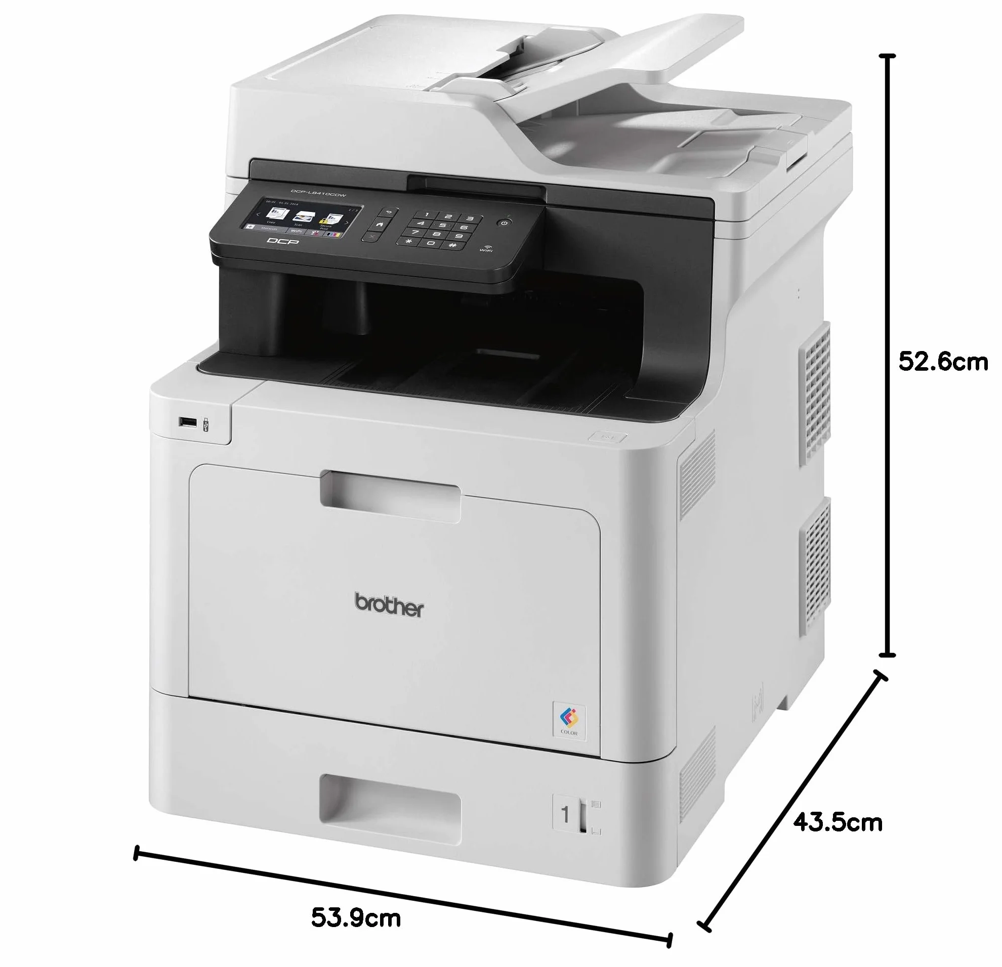 Brother DCP-L8410CDW Impresora multifunción 3 en 1 láser WiFi Color – A4 – Impresión a Doble Cara – 31 páginas por Minuto