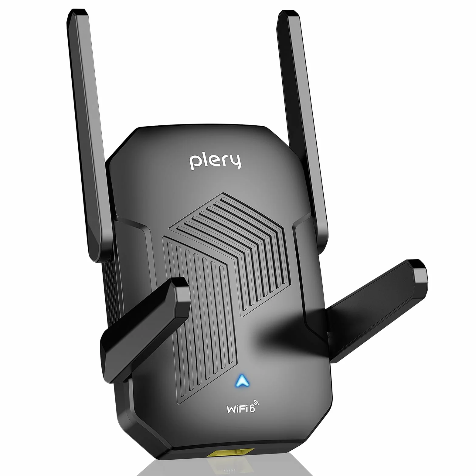 Repetidor WiFi 6 AX1500, Repetidor WiFi Largo Alcance Doble Banda 5GHz/2.4GHz, Amplificador Señal WiFi con Puerto Ethernet, MU-MIMO, WPS, Amplificador WiFi Compatible con Cualquier Router
