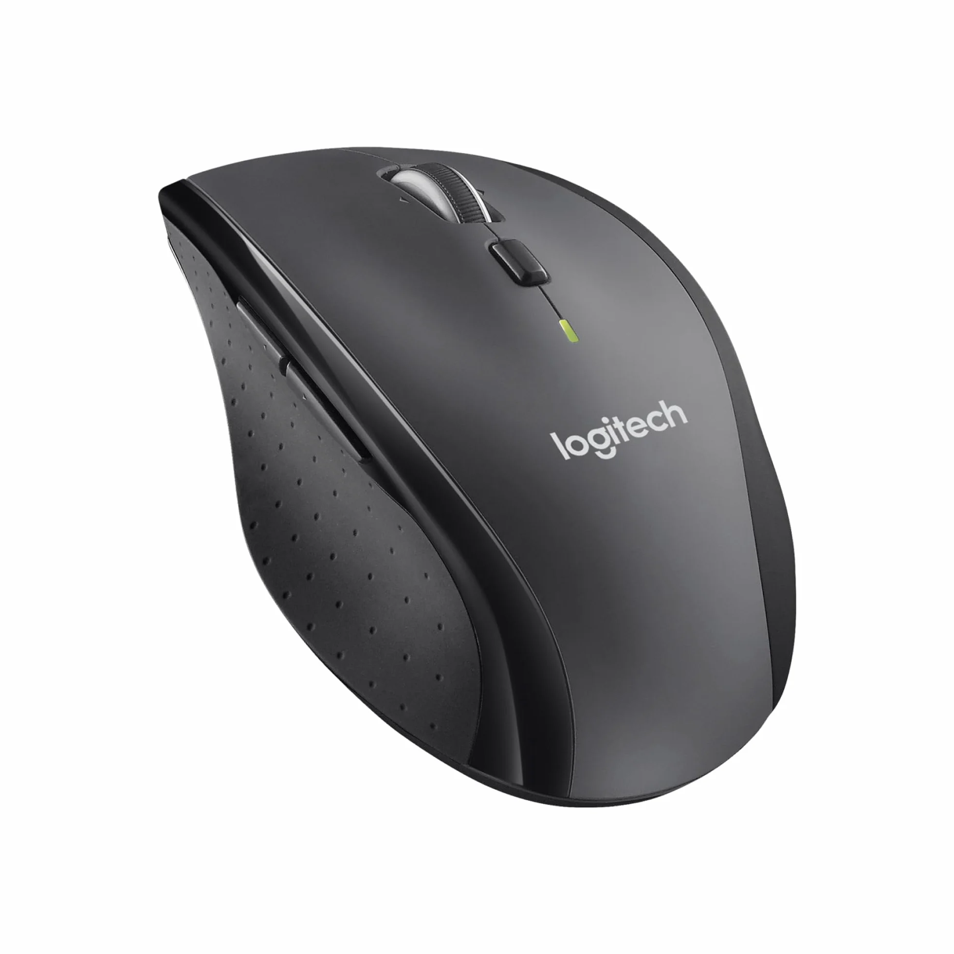 Logitech M705 Marathon Ratón inalámbrico, Receptor Unificador USB de 2,4 GHz, 1000 dpi, 5 Botones Programables, Batería de 3 años, Compatible con PC, Mac, Portátil, Chromebook - Grafito