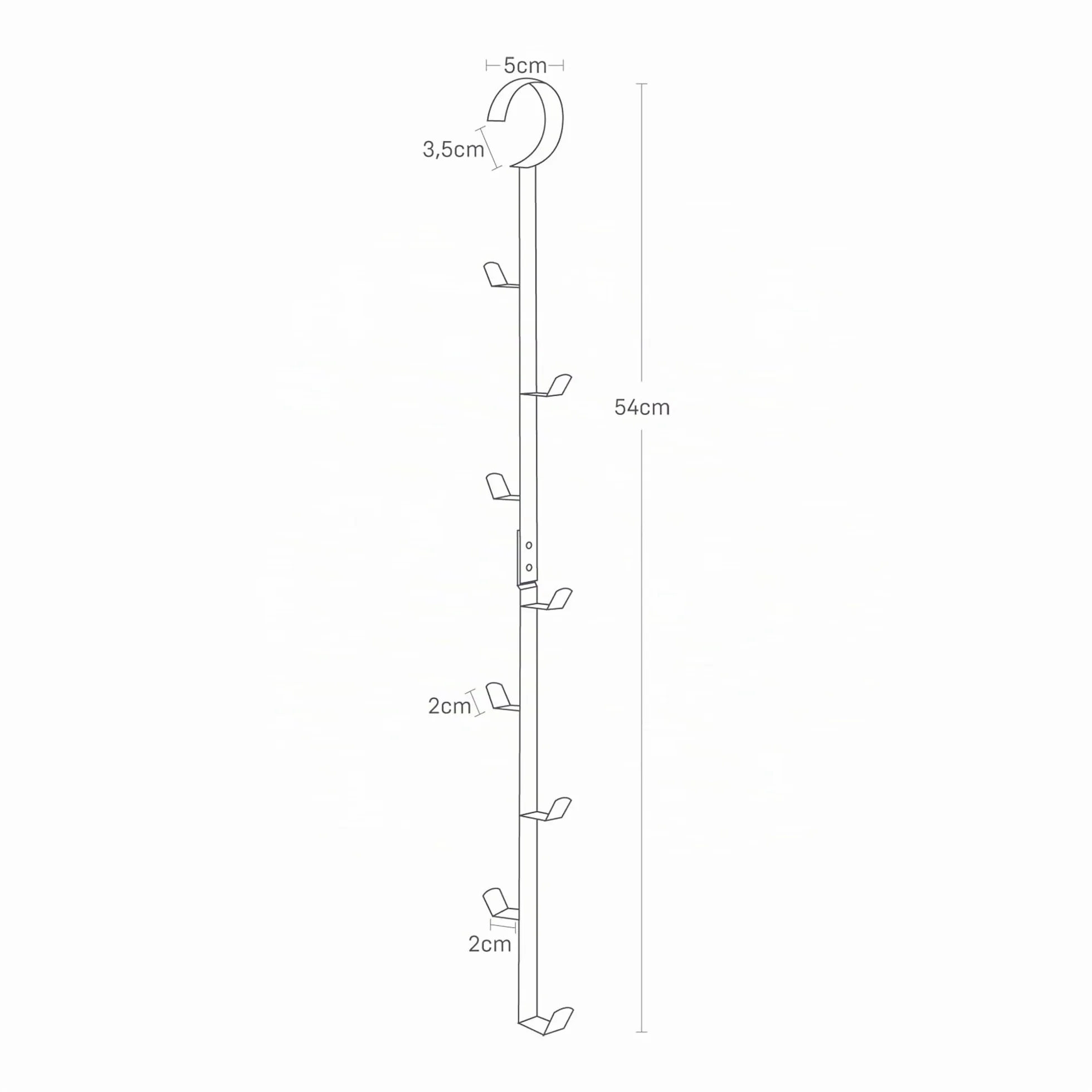YAMAZAKI Home Smart Armario Organizador Percha