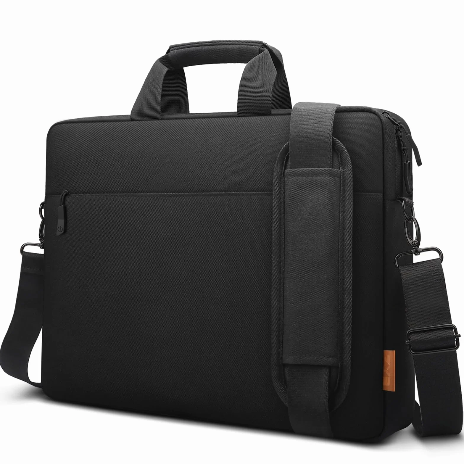 ZYB Bolsa Portátil Maletín Ordenador Funda Para 17-17.3 Pulgadas, Impermeable Bolsa Maletín para 17-17.3 Pulgadas Protatil Notebook Lenovo Dell Acer ASUS Samsung Hp con Correa Ajustable-Negro