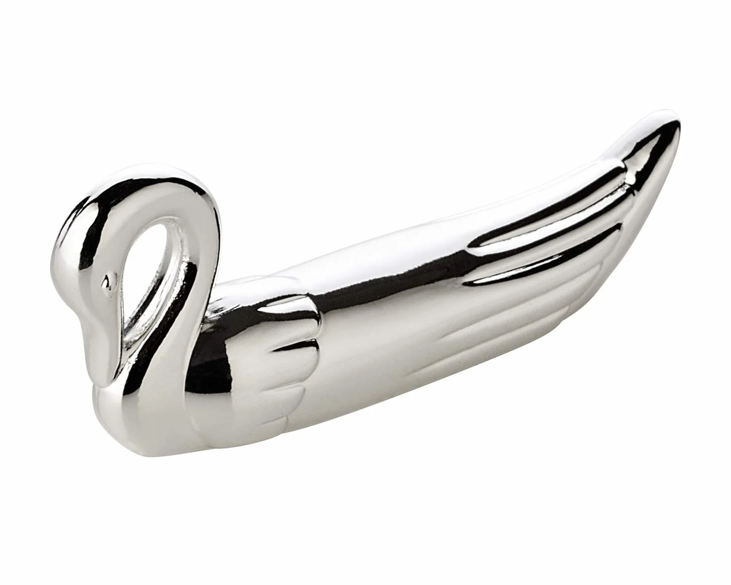 EDZARD 6 Piezas reposa Cubiertos Mesa, Plateados, Resistentes al deslustre, Longitud 7 cm, Soportes para Cubiertos en Forma de Cisne, Cuchillos, Tenedores, Palillos - portacuchillos, apoyacuchillos…