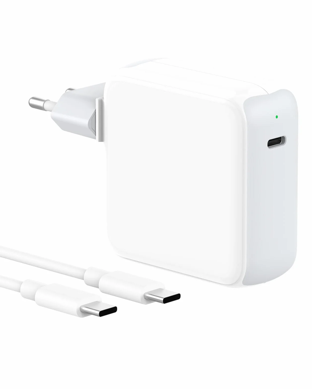 70W Cargador USB C Compatible con MacBook Air MacBook Pro 13 14 15 16 Pulgadas 2024 2023 2022 2021 2020, M1 M2 M3 Mac Portátil, iPad, Cargador Rápido con 2M/6.6FT Mac Cable de Carga USB C