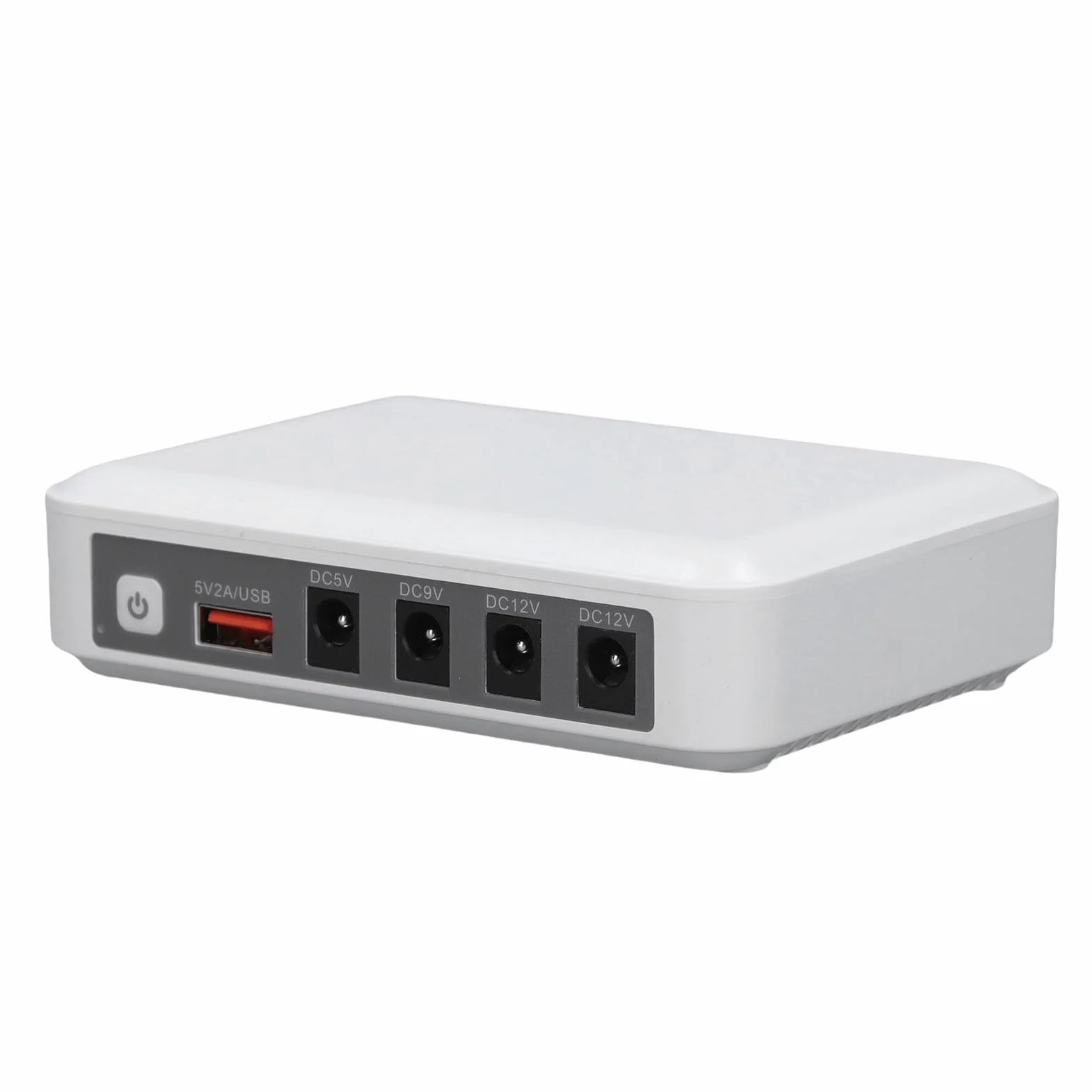 Mini UPS 6000 MAh Gran Capacidad DC 5V 9V 12V Salida Múltiples Guardias Router UPS Fuente de Alimentación de Copia de Seguridad Cámara de Seguridad de (Enchufe de la UE)