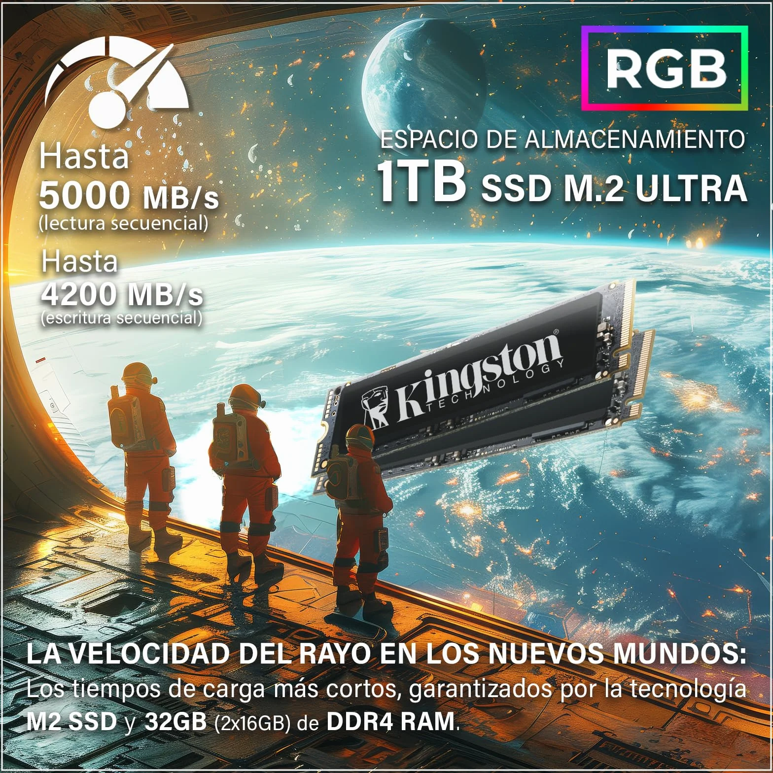 HYPER BYTE® - PC Gaming - Set Completo con AMD Ryzen 7 5700G | 16 GB de RAM DDR4 | SSD 1 TB | Monitor de 25 Pulgadas | Ratón & Teclado | WLAN | Win11 Pro | Ordenador sobremesa Gamers