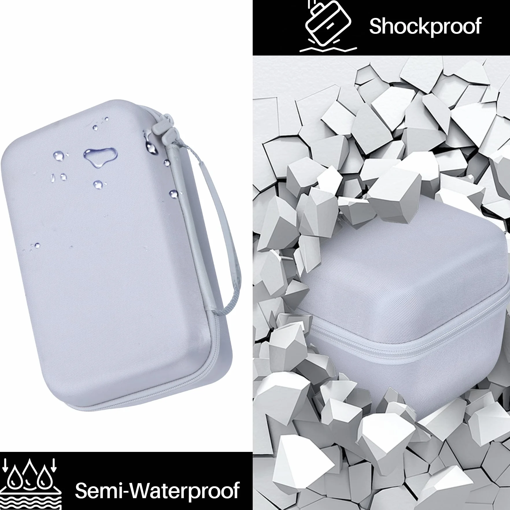 Lebakort Funda de almacenamiento compatible con impresora fotográfica HPRT CP4100 de 4 x 6 pulgadas