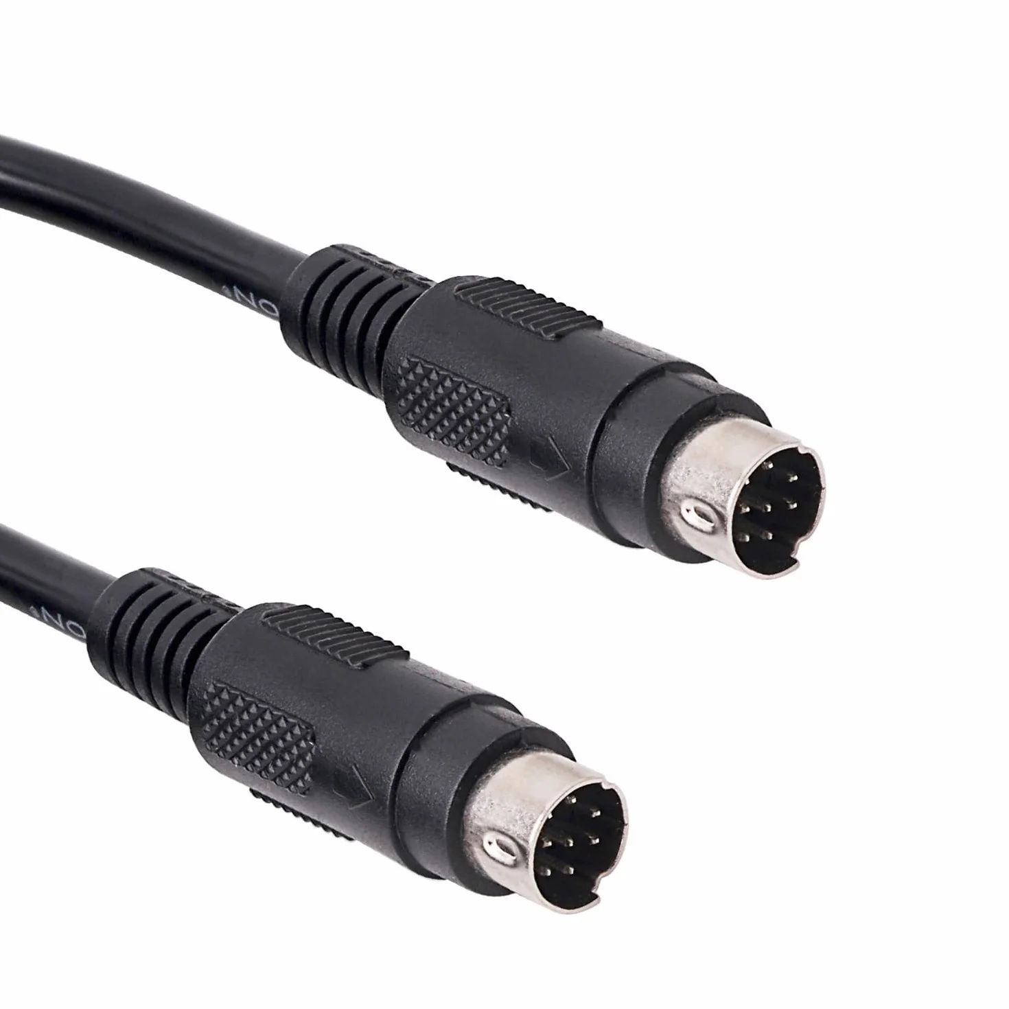 Cable de extensión mini DIN macho a macho de 8 pines, adaptador de conector recto MD8 (40 pulgadas)