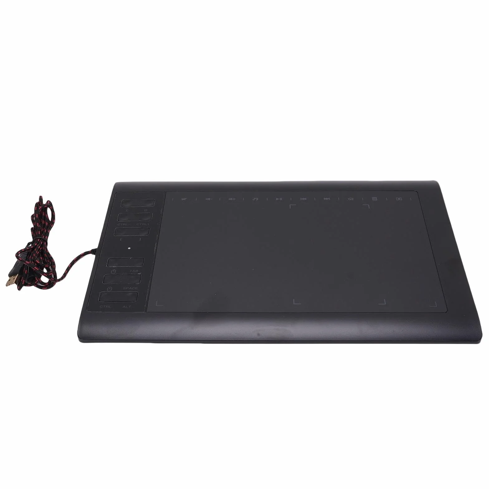 FILFEEL Tableta Gráfica de Dibujo de 10 X 6 Pulgadas con Batería de Sensibilidad a la Presión 8192 - Lápiz óptico 12 Teclas de Acceso Directo para Diseño de Arte Digital SAI Medibang FlipaClip