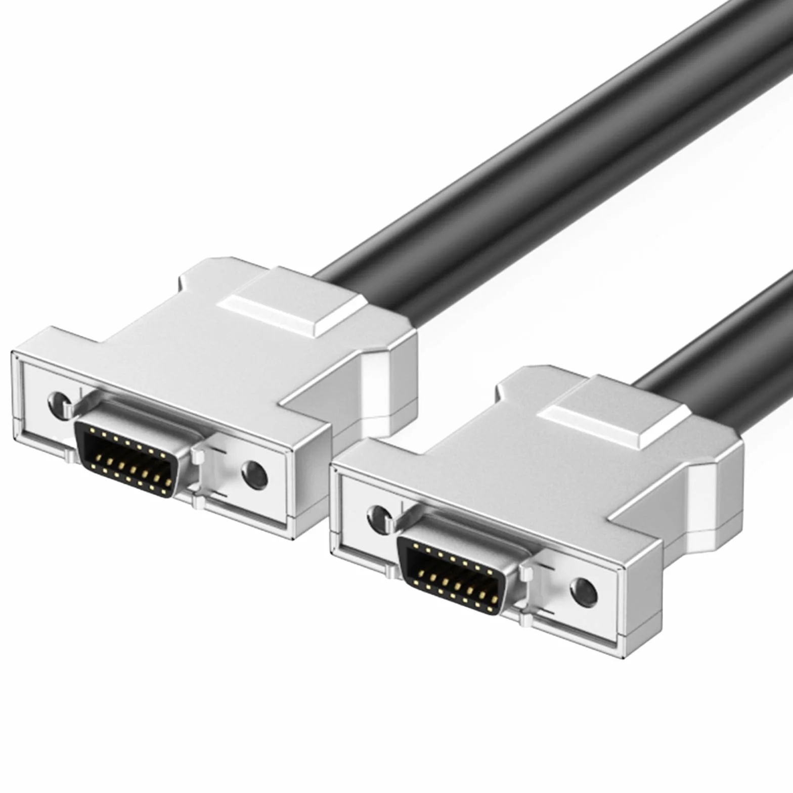 Cable SCSI de PVC de alta calidad SCSI hembra pin chapado en oro para transmisión de datos estable SCSI cable del escáner SCSI cable del quemador SCSI