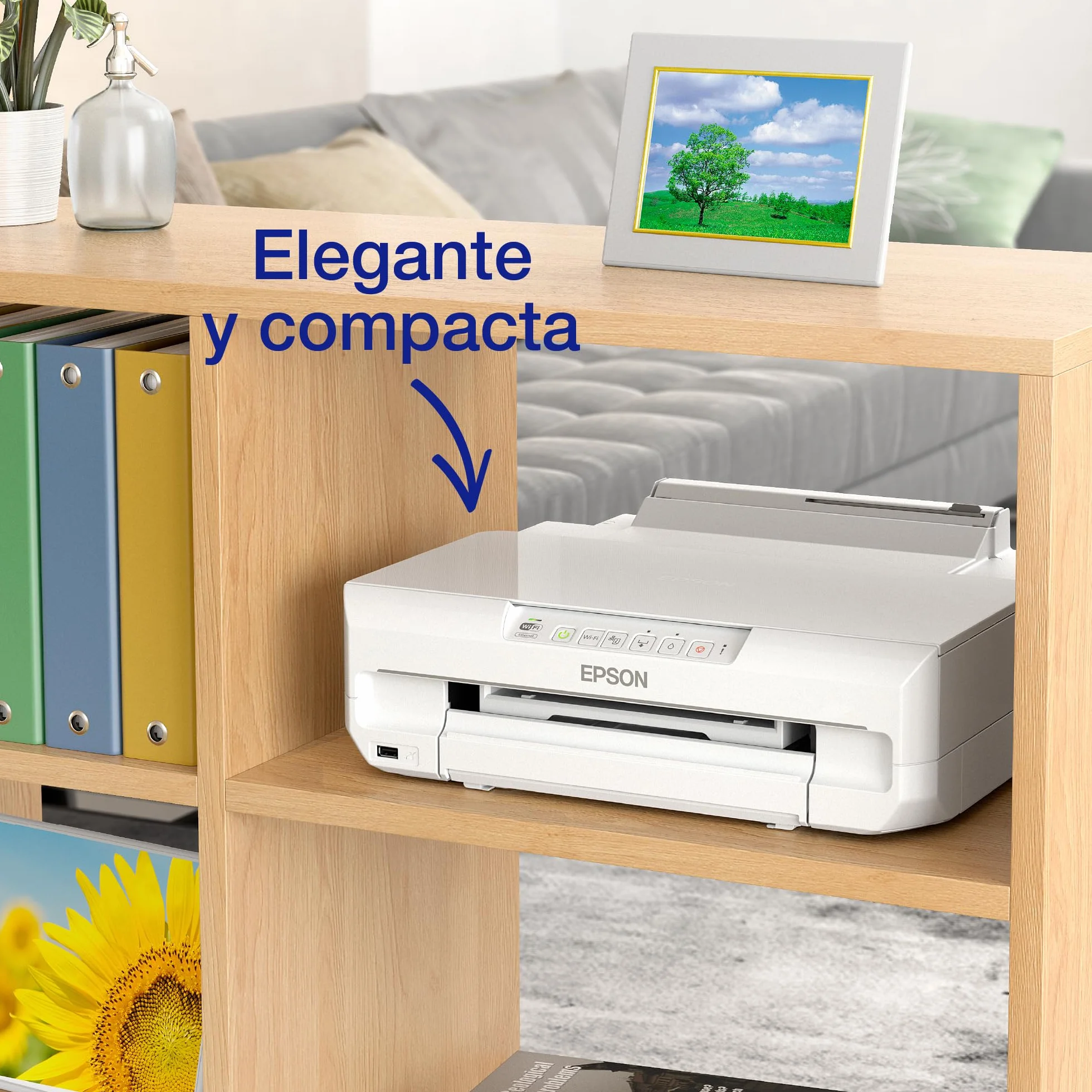 Epson Impresora de inyección de Tinta multifunción Expression Photo XP-65 A4 con conectividad inalámbrica