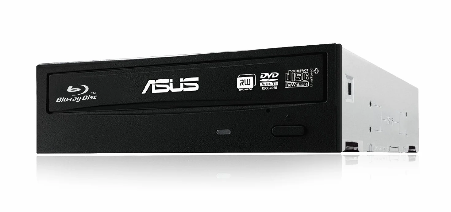 ASUS BW-16D1HT BDR DVDRW 16X SATA - Unidad de disco óptico (Negro, Bandeja, Vertical/Horizontal, Escritorio, DVD Super Multi, SATA)