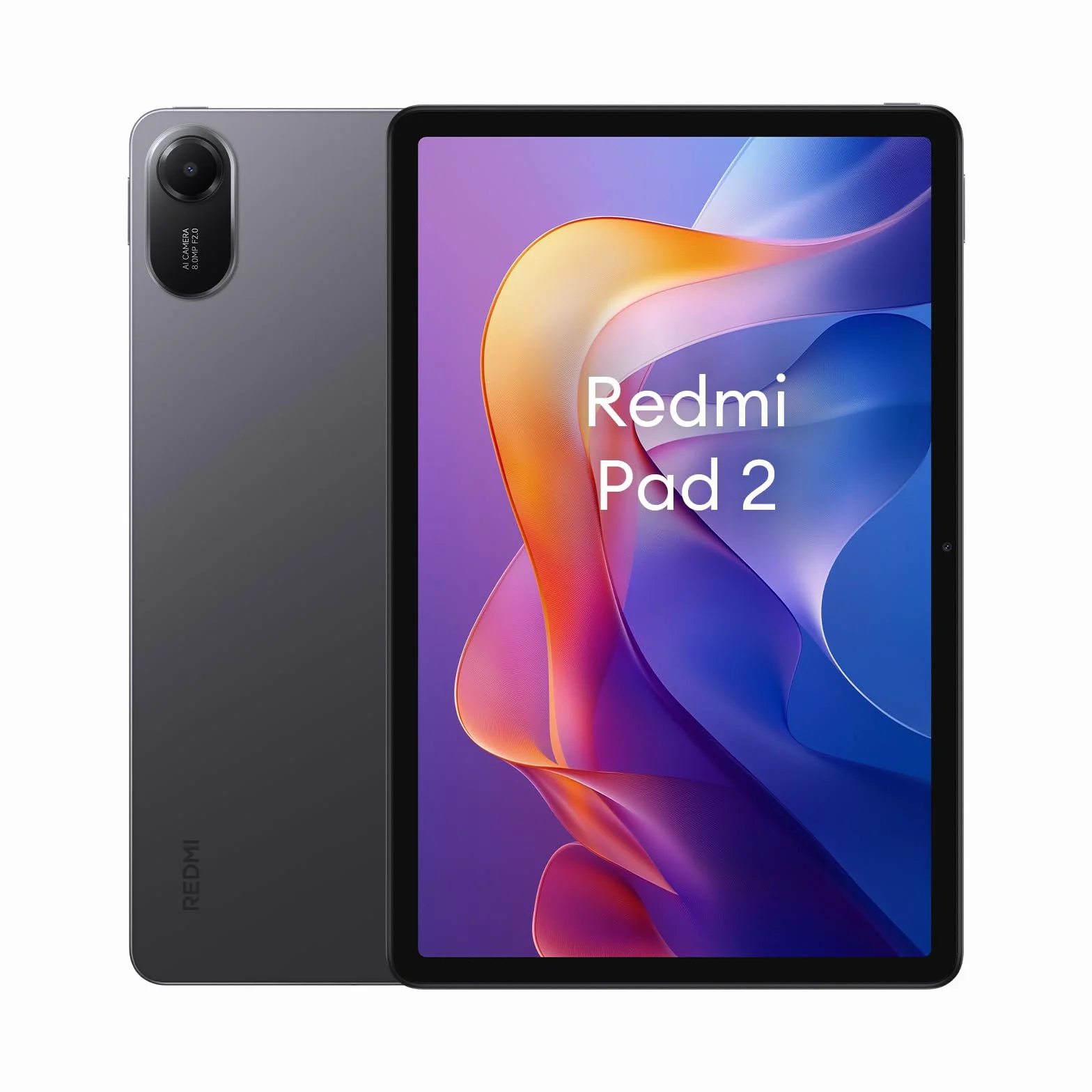 XIAOMI Redmi Pad 2 Tablet 11" 2.5K MediaTek G100-Ultra 4GB RAM 128GB ROM WiFi 5 Bluetooth 5.3 Batería 9000 mAh Gris