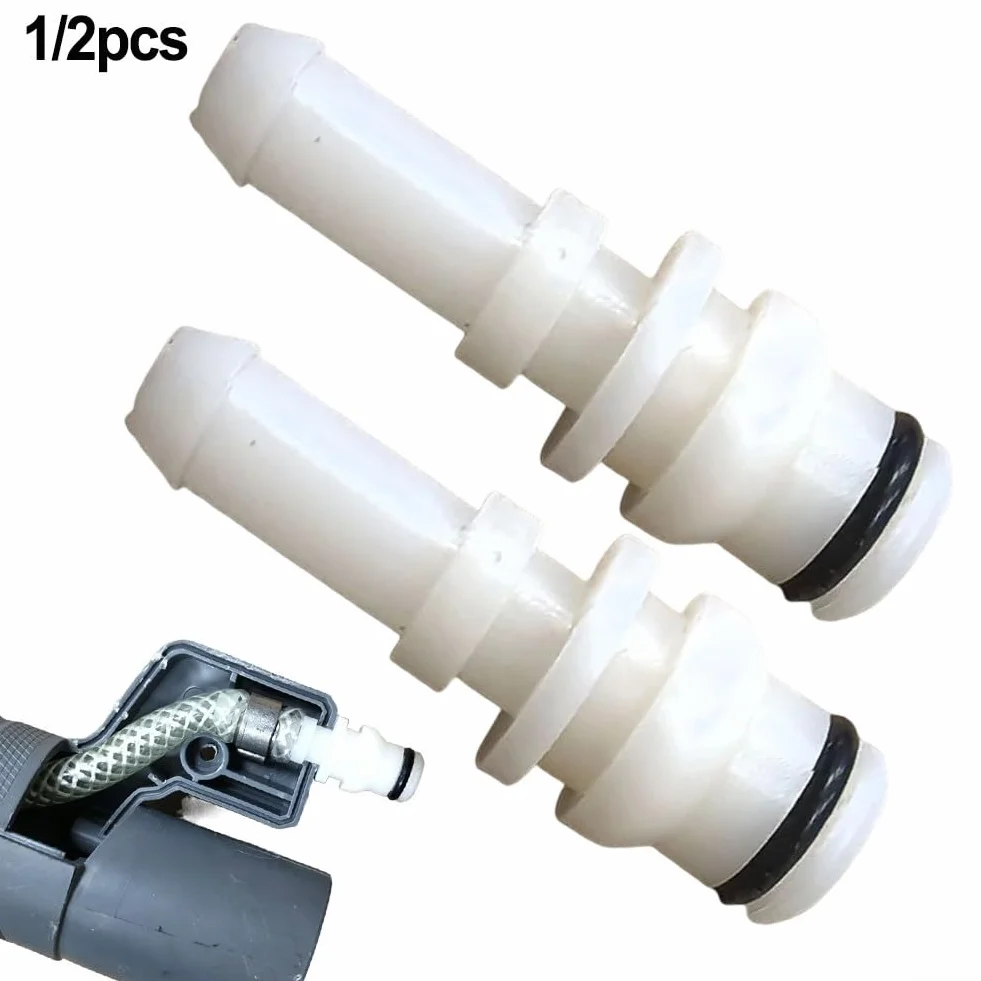 Conector de manguera macho compatible con Karcher Puzzi 100/200/8/1, pieza 44430190, vástago de plástico duradero