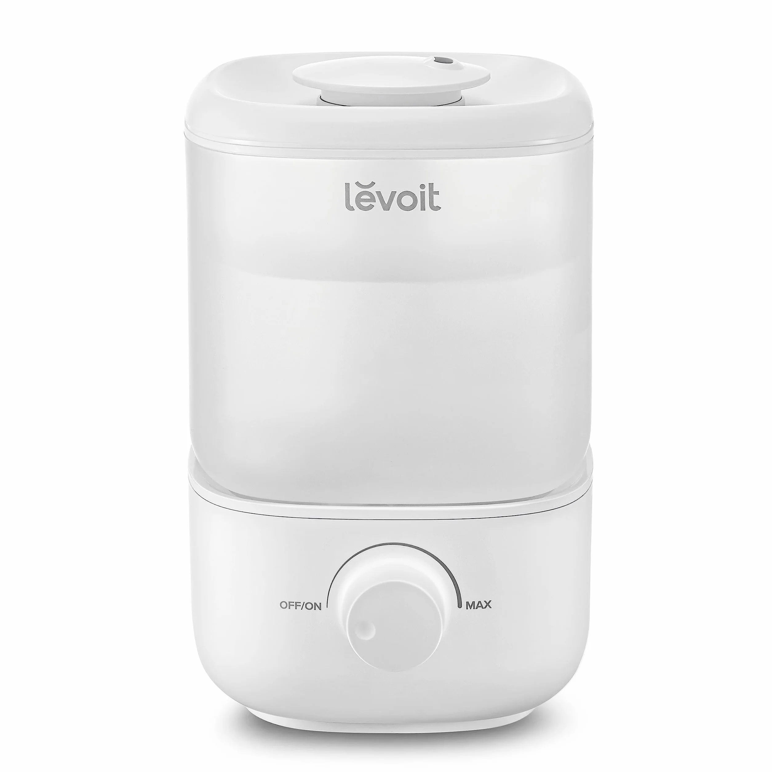 LEVOIT Humidificador para dormitorio, ultra silencioso de 26 dB, fácil de llenar y limpiar, humidificador de aire de niebla fría para el hogar, guardería y plantas con boquilla de rotación de 360°
