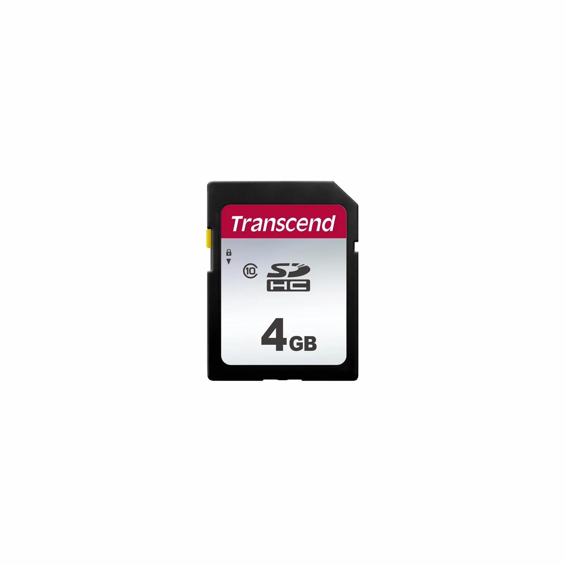 Transcend Tarjeta de Memoria SDXC de Alta Velocidad 4GB (para Cámaras Digitales; Fotos y Videos; Radio de Coche) Clase 10, UHS-I U3, Clase de Velocidad de Video V30 para 4K Ultra HD - TS4GSDC300S