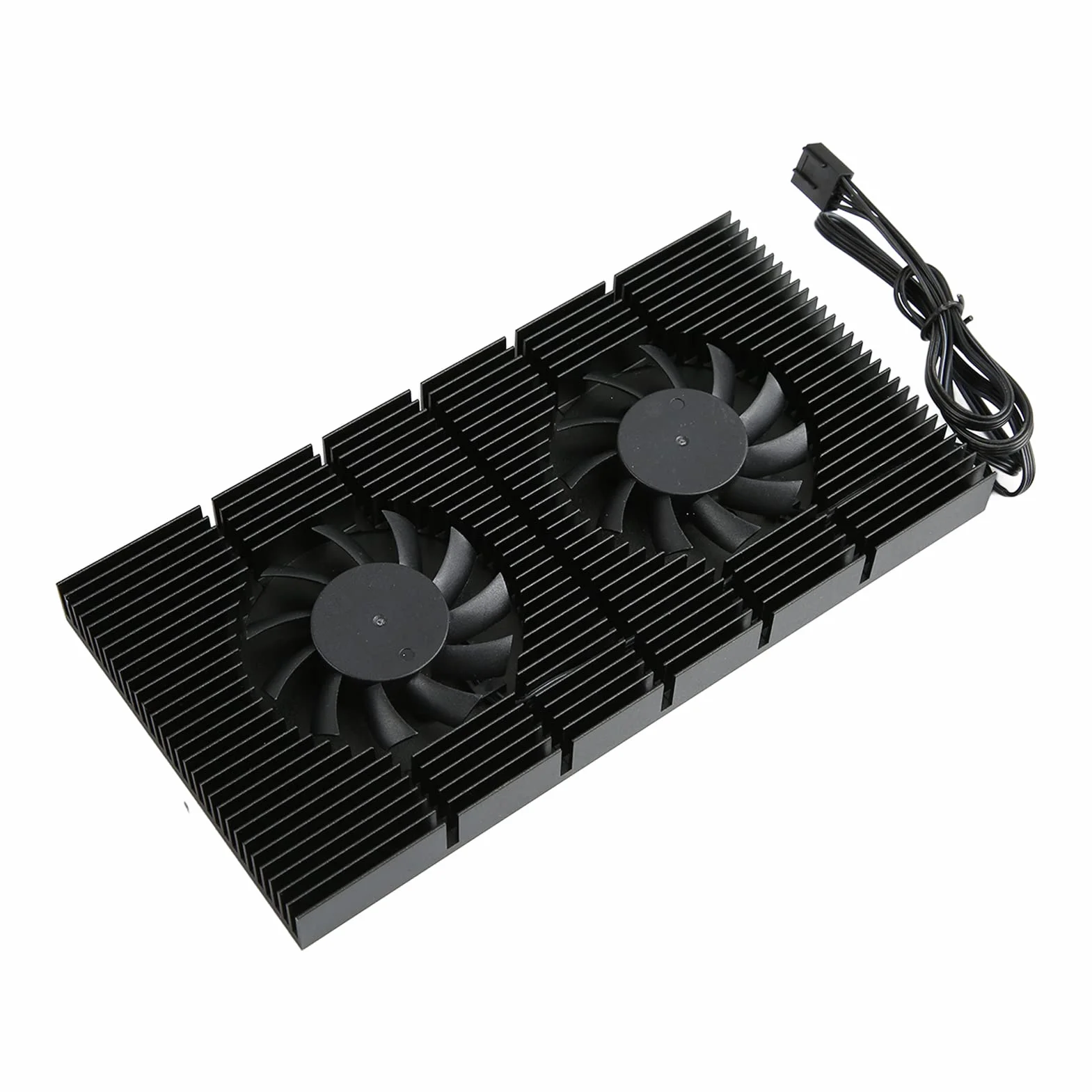 Radiador de placa trasera de GPU, disipador de calor rápido de aleación de 4 pines, placa trasera de GPU, enfriador de memoria de aluminio para Rtx3090 3080 3070