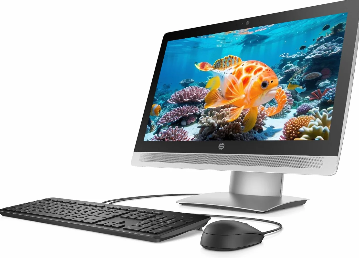 HP ProOne 600 G2 All-in-One Ordenador de sobremesa, FHD 21.5" (1920 x 1080), Intel Core i5-6500 3.2GHz, 8GB RAM DDR4, 256GB SSD, teclado QWERTY de EE. UU., ratón, USB WiFi, Windows 11 Pro (Refurbished