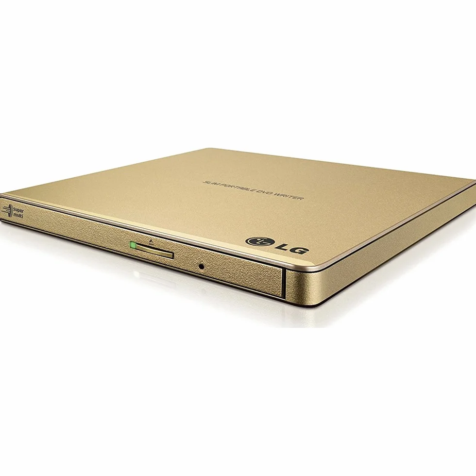 LG GP65NG60 - Unidad de Disco óptico (Oro, Bandeja, Horizontal, Sobremesa/Portátil, DVD Super Multi DL, USB 2.0)