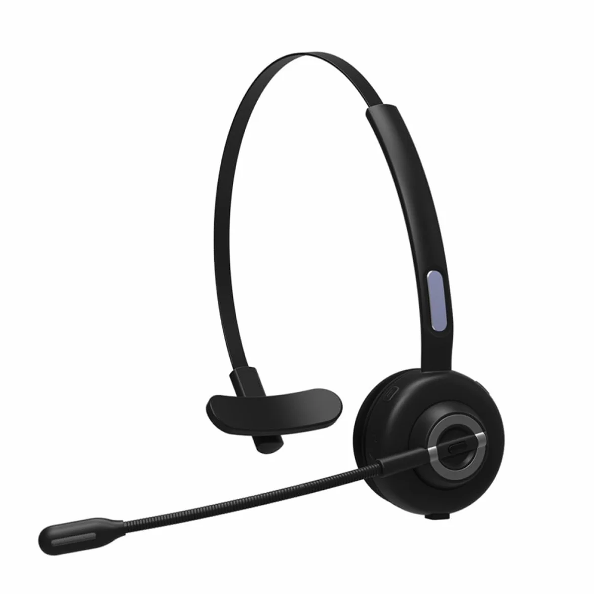 POPETPOP Auriculares Inalámbricos de Diadema Versión 5.0 para Música | Auriculares Inalámbricos para Pc, Conexión Estable, Diseño Ergonómico, Negro, 1 Juego