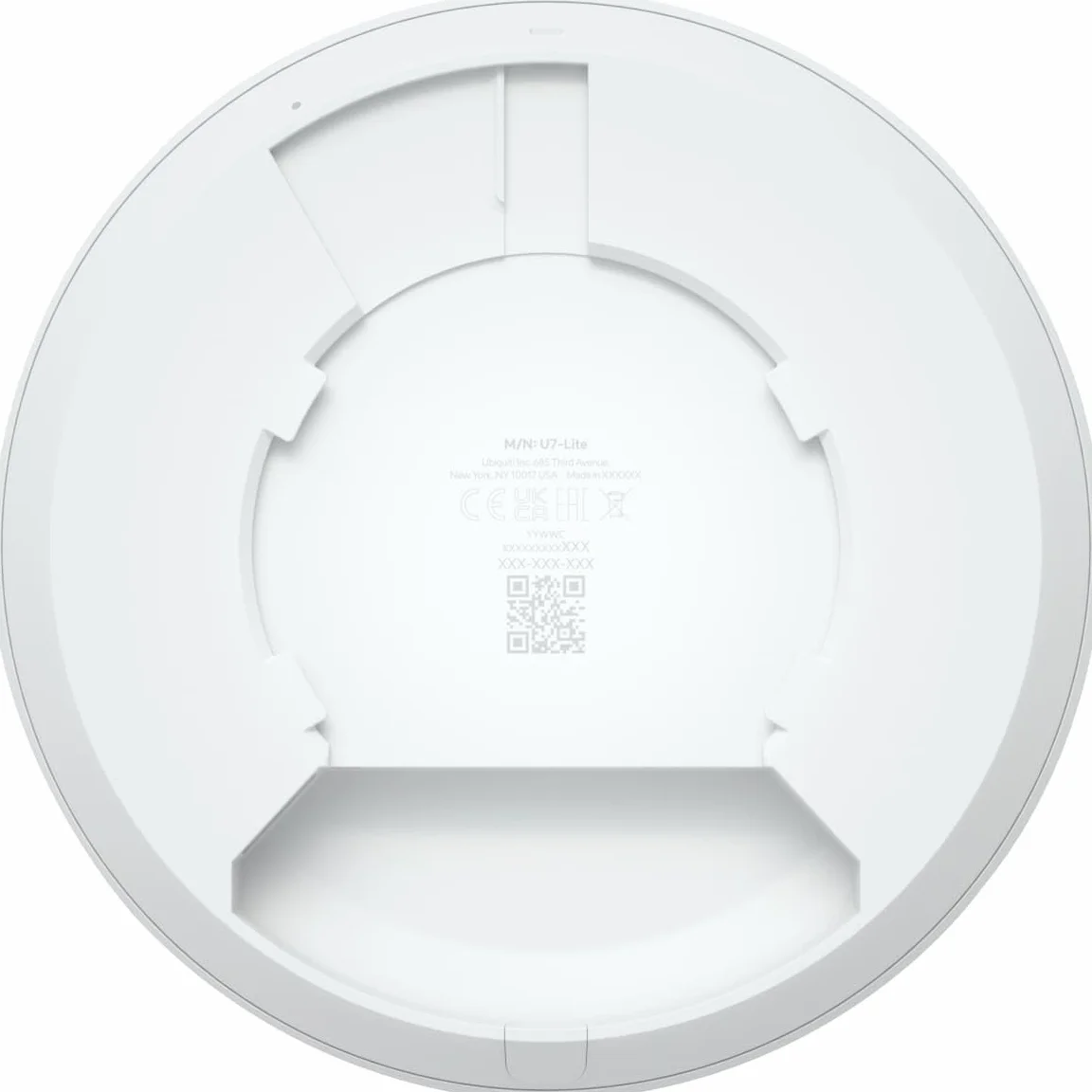 Ubiquiti U7 Lite Punto de Acceso WiFi 7 con 4 Flujos Espaciales y Enlace Ascendente de 2.5GbE PoE