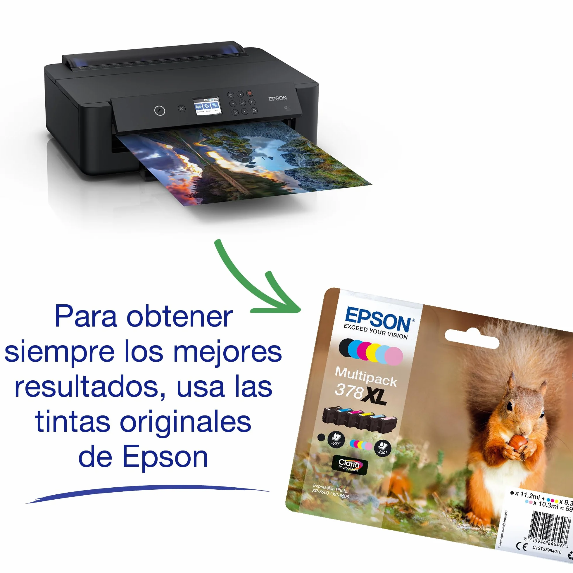 Epson Impresora de inyección de Tinta multifunción Expression Photo HD XP-15000 A3+ con conectividad inalámbrica